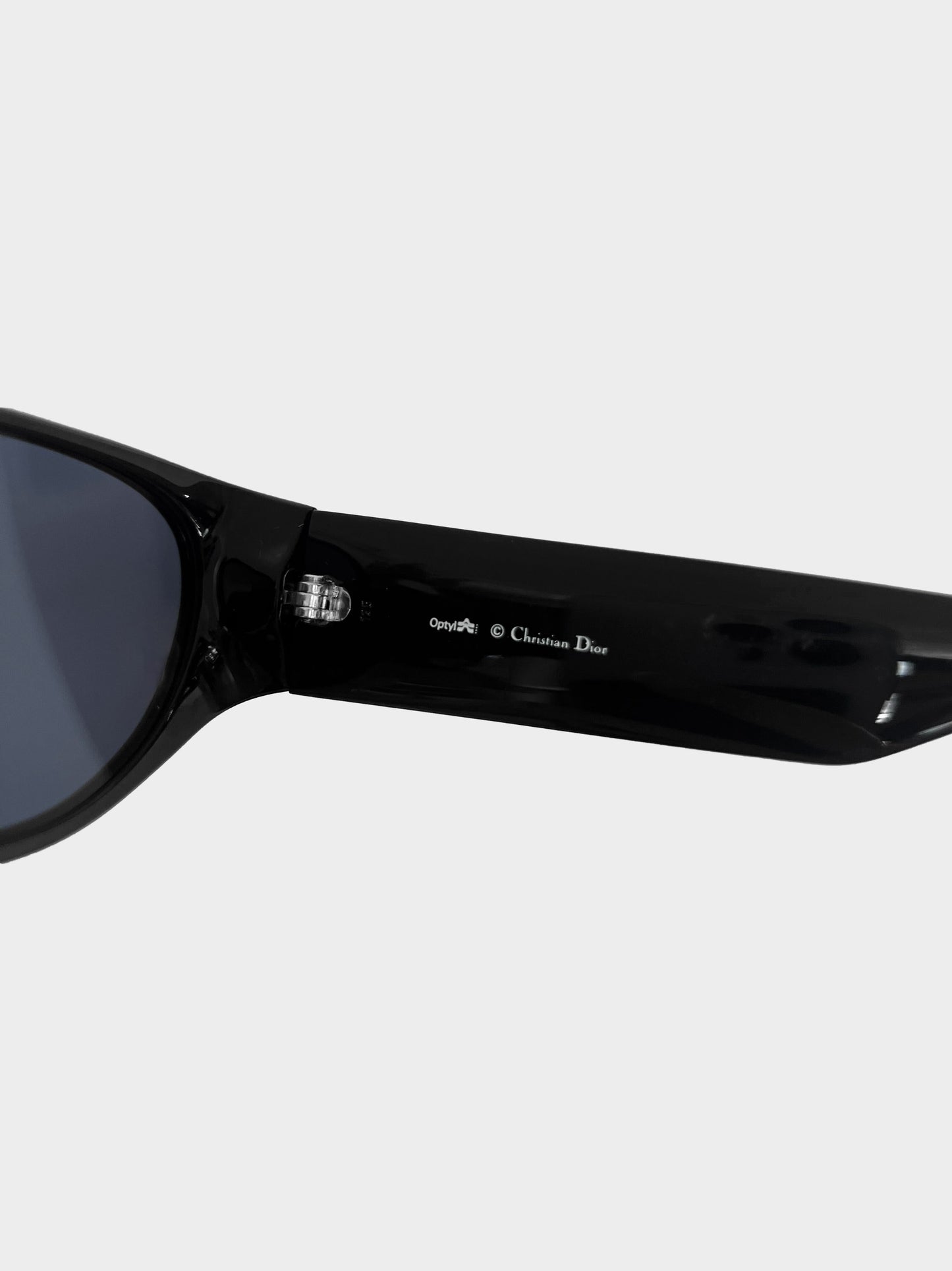 Christian Dior 2000s Black and Gold Cannage Quilt Sunglasses