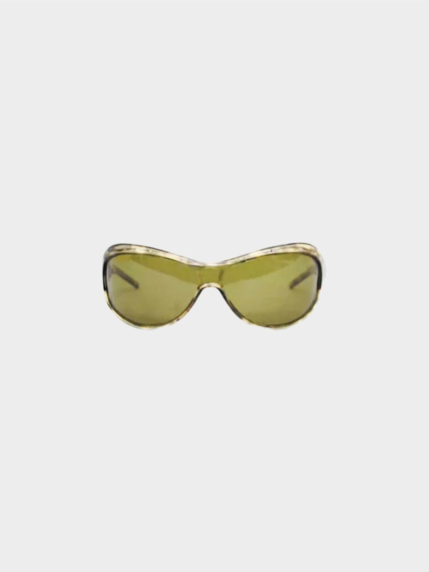 Bottega Veneta 1990-2000s Khaki Sunglasses