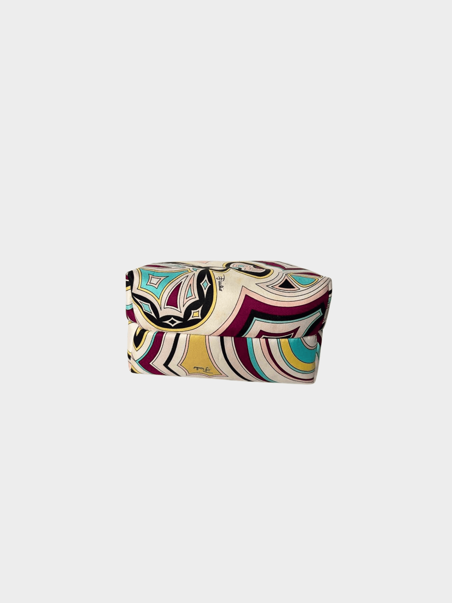 Emilio Pucci 2000s Printed Nylon Mini Bag