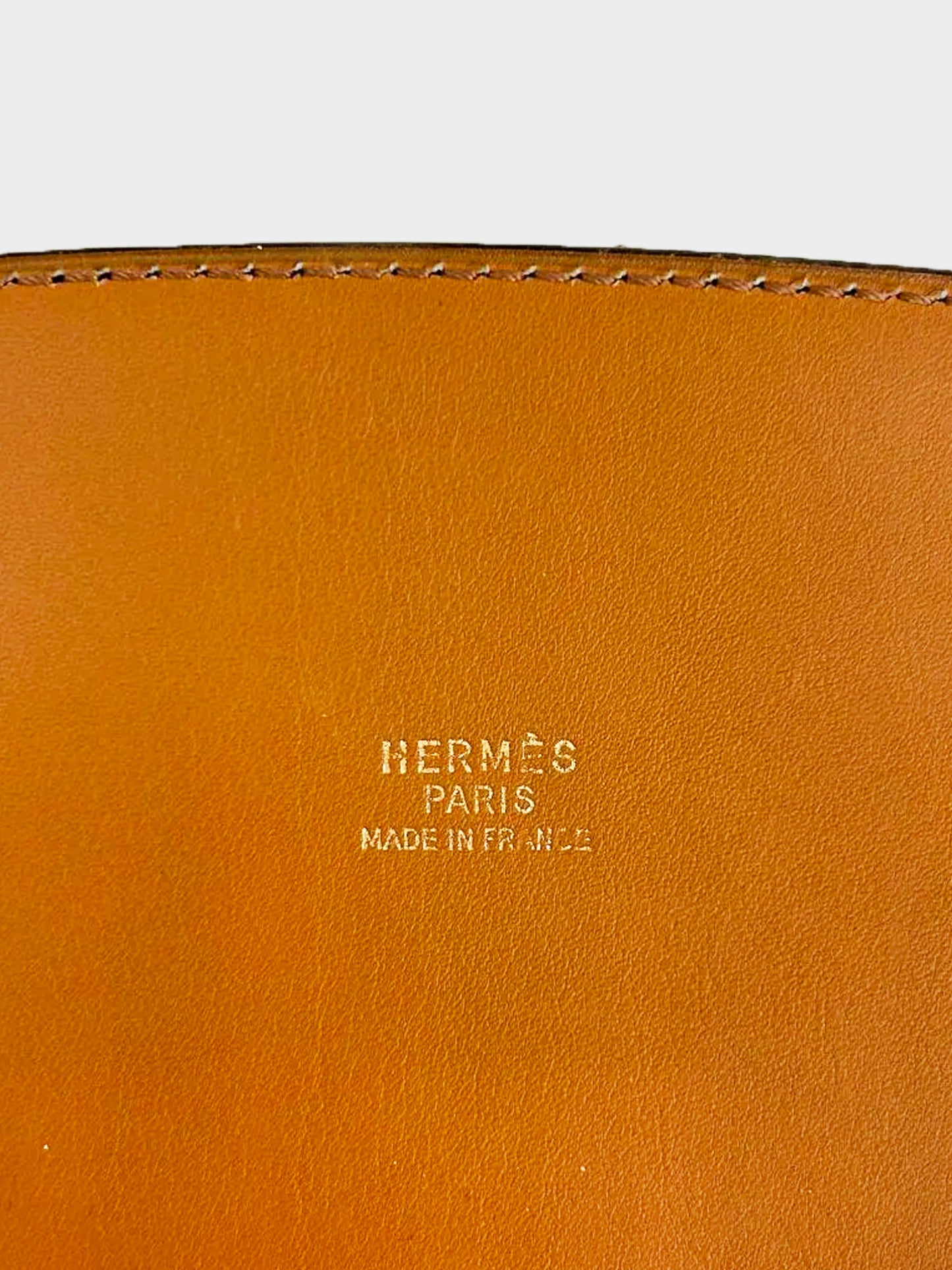 Hermès 1983 Black Leather Clou de Selle Studded Belt