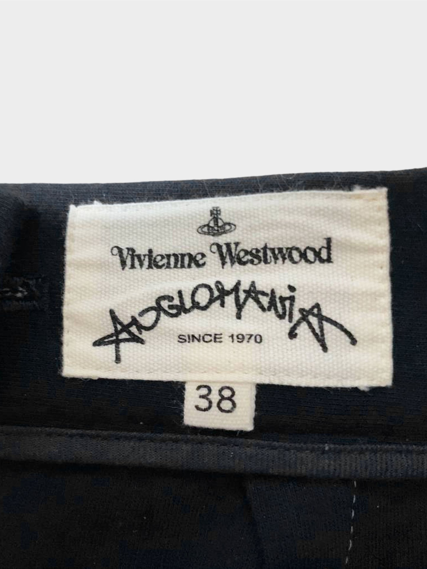 Vivienne Westwood 1990s Anglomania Cotton Flared Mini Skirt