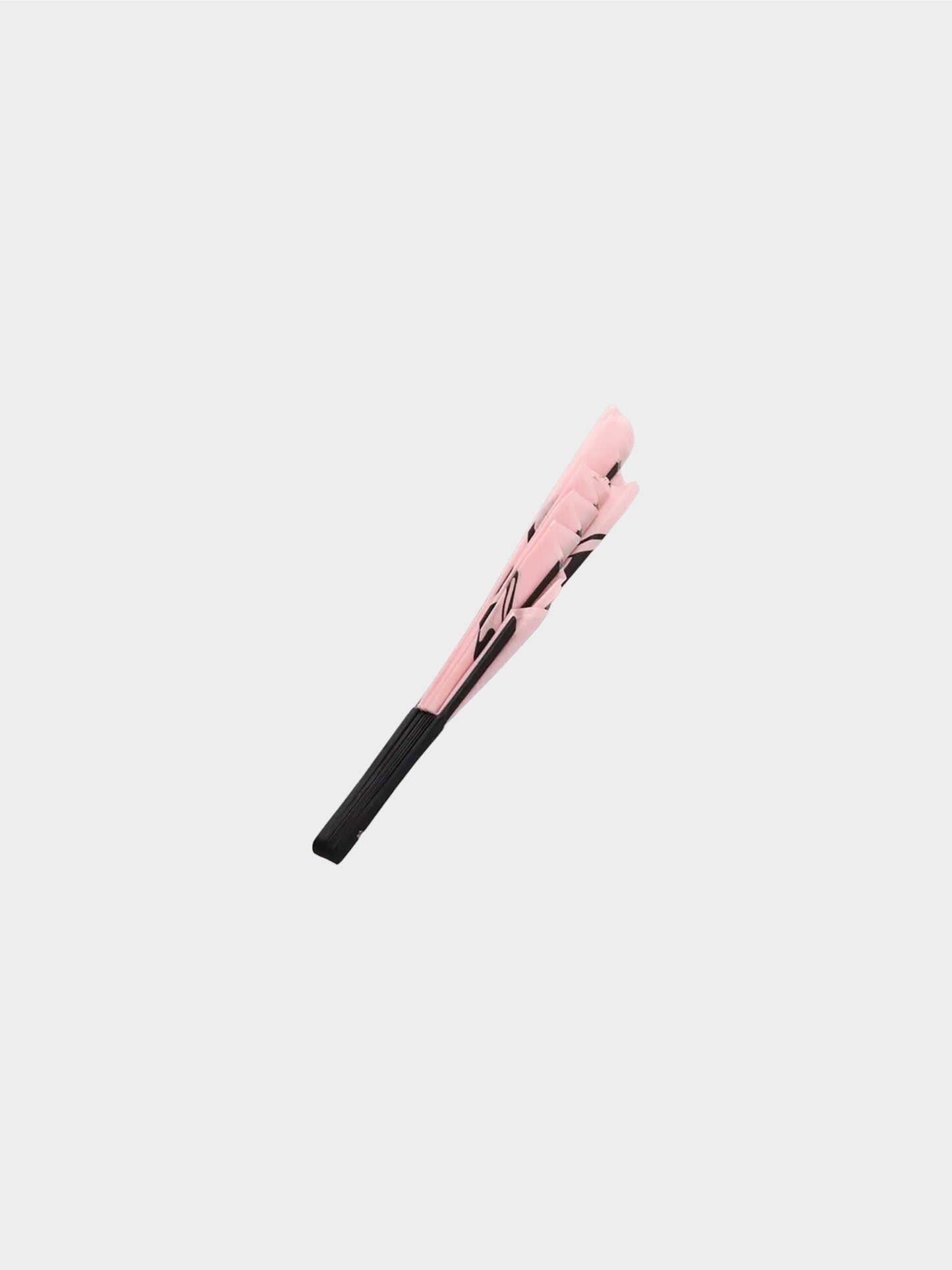 Christian Dior by John Galliano 2000s Rare Light Pink Logo Handheld Fan
