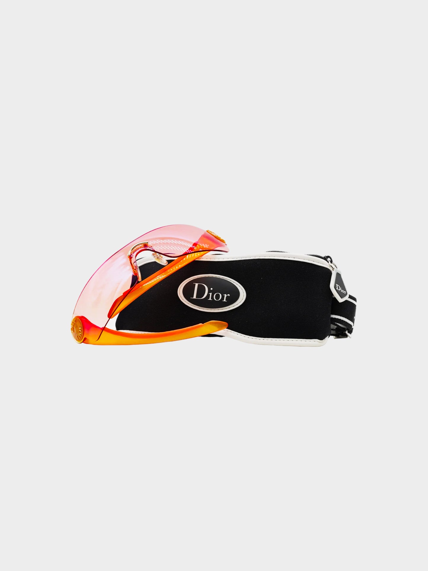 Christian Dior 2000s Orange Schlack 2 Sunglasses