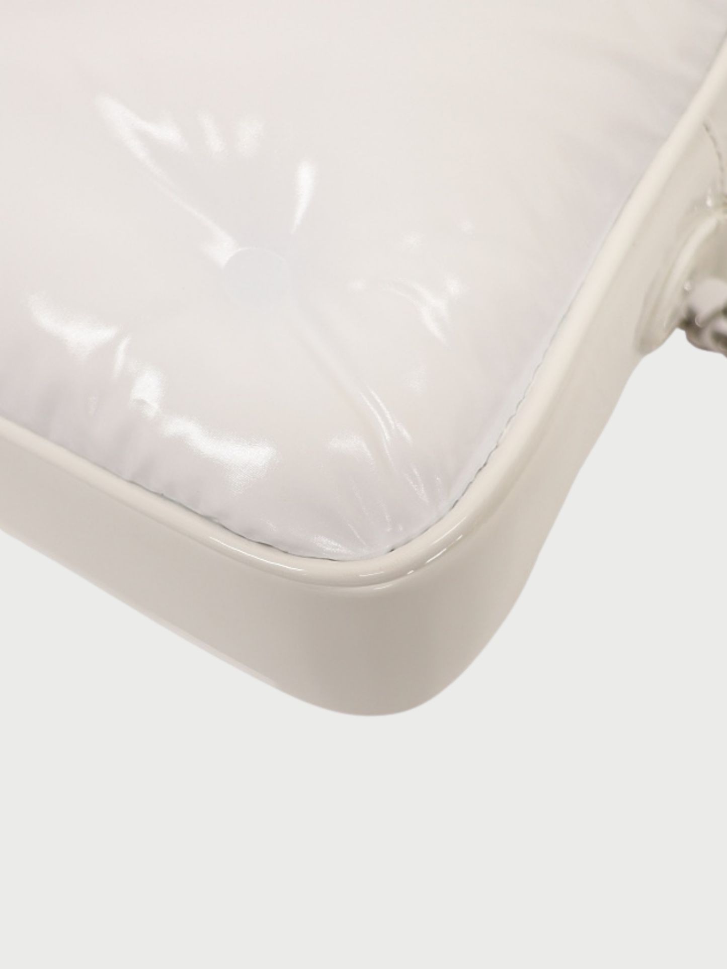 Maison Margiela SS 2018 White Leather Glam Slam Shoulder Bag