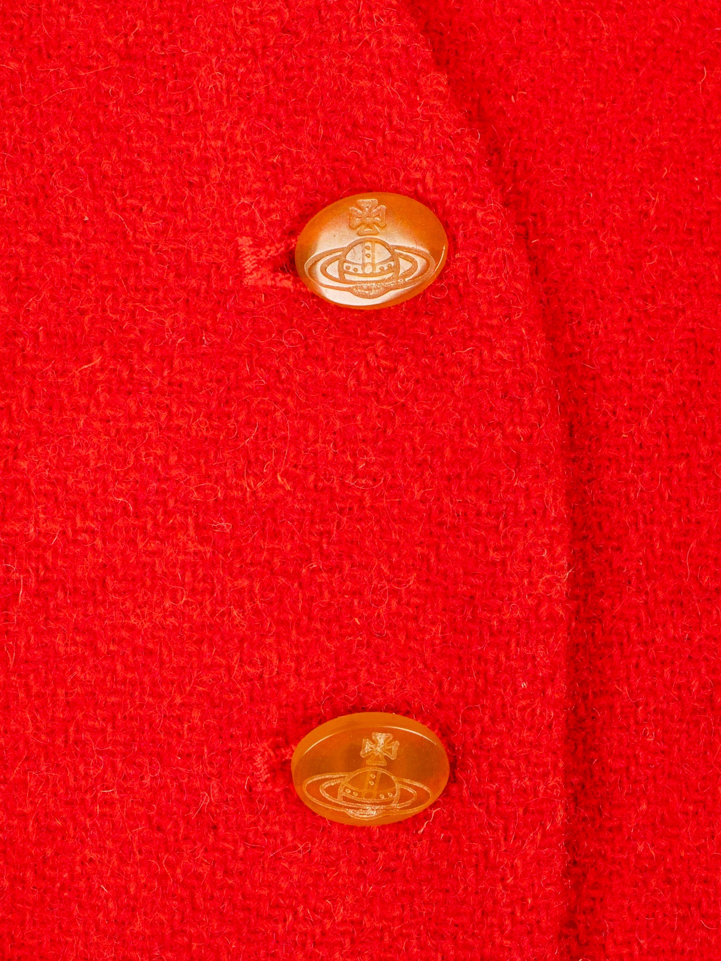Vivienne Westwood FW 1988 Rare ‘Time Machine’ Red Wool Jacket