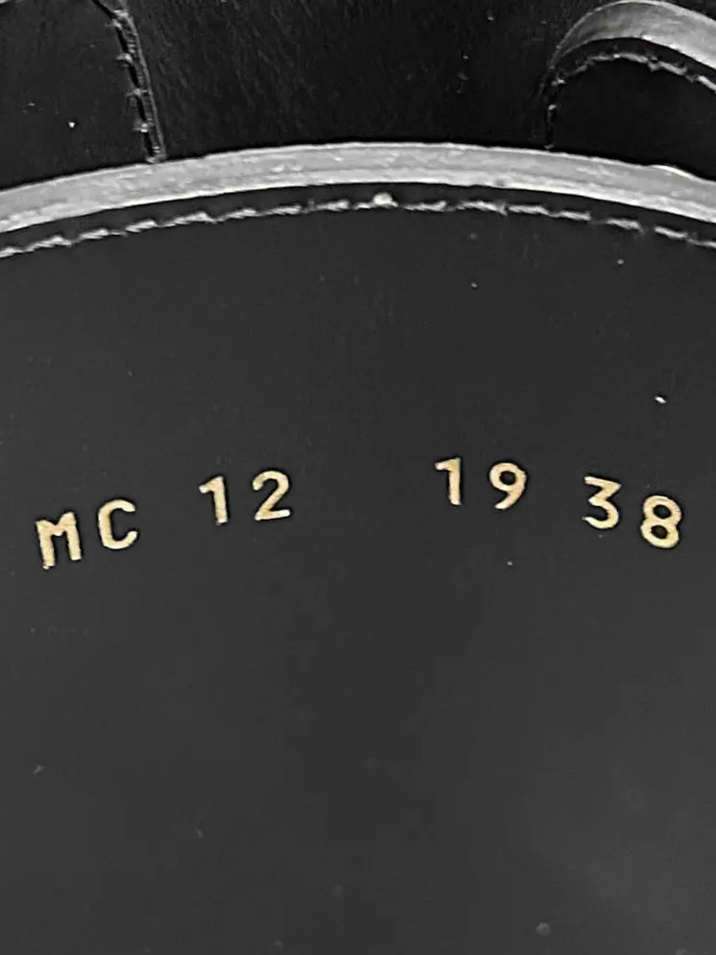 Christian Dior 2019 Black Laser Cut Leather Combat Boots