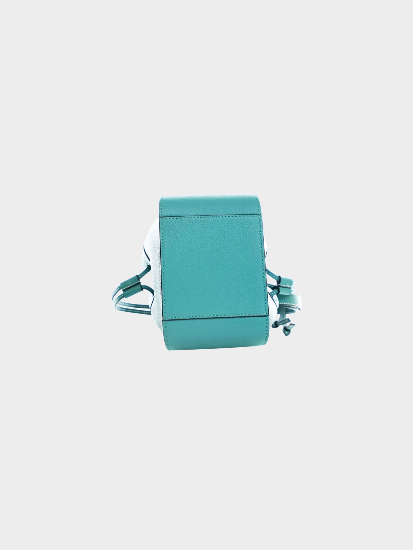 Loewe 2019 Blue Green Calfskin Mini Hammock Bag