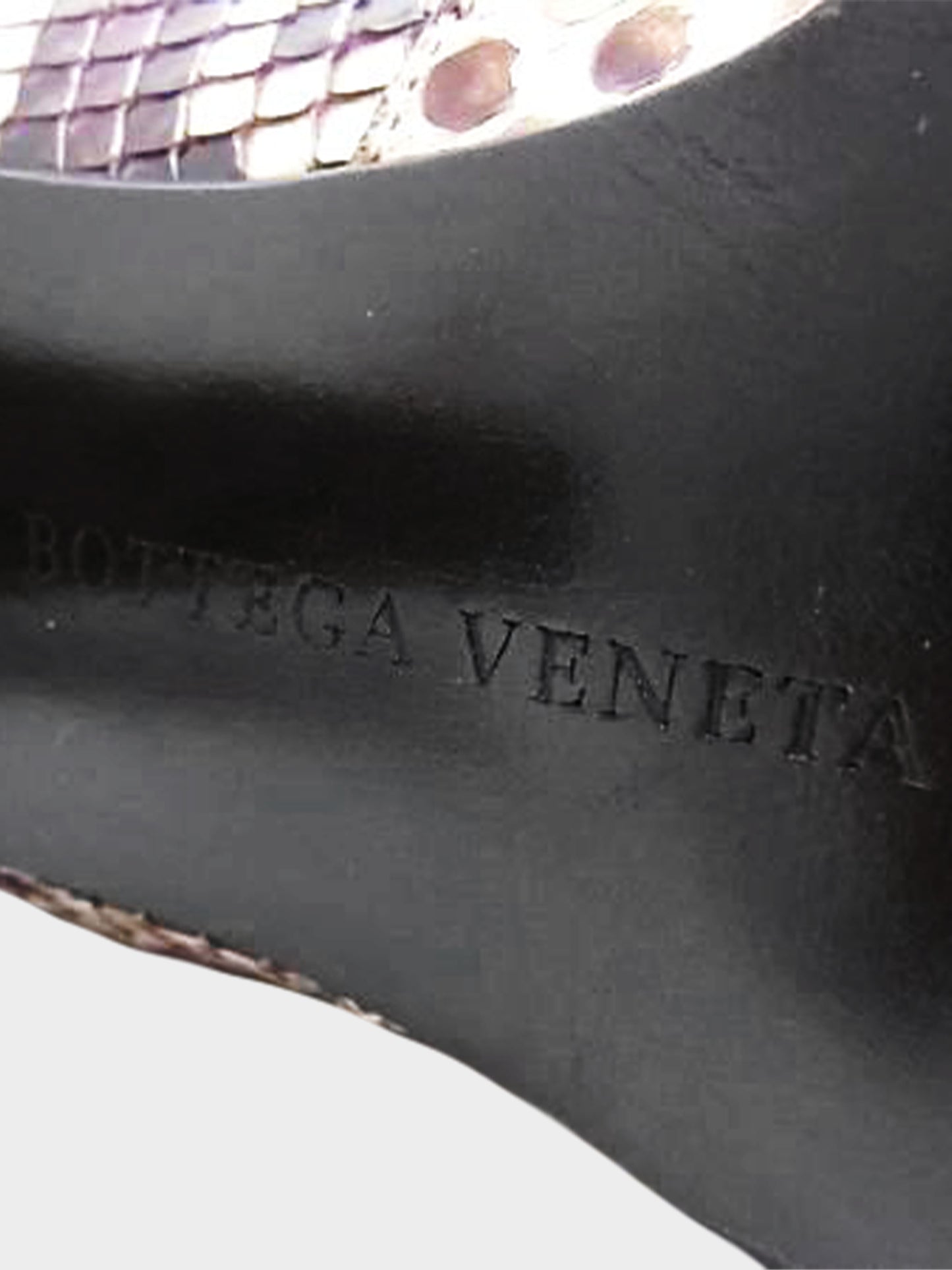 Bottega Veneta 2000s Brown Python Long Boots