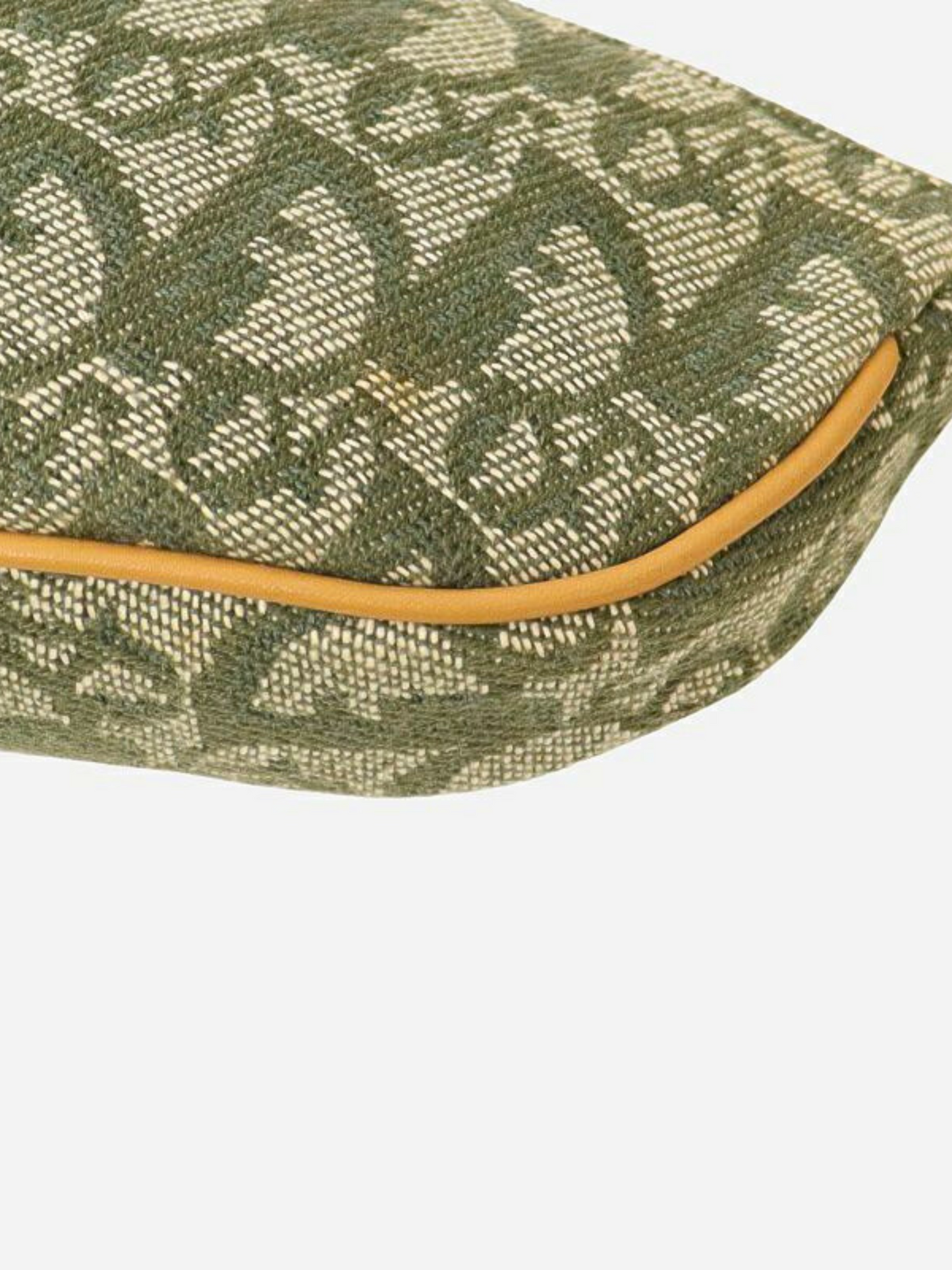 Christian Dior 2000s Khaki Beige Trotter Saddle Bag