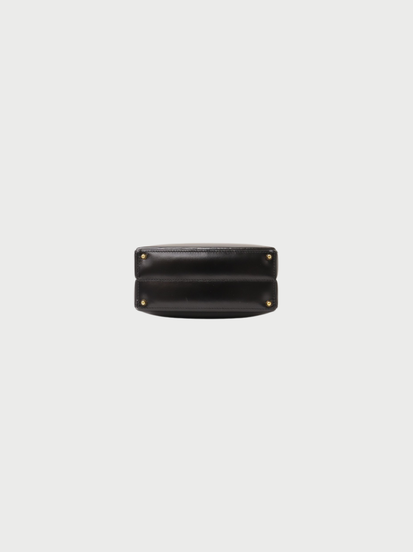 Loewe 2010s Black Leather Anagram Handbag