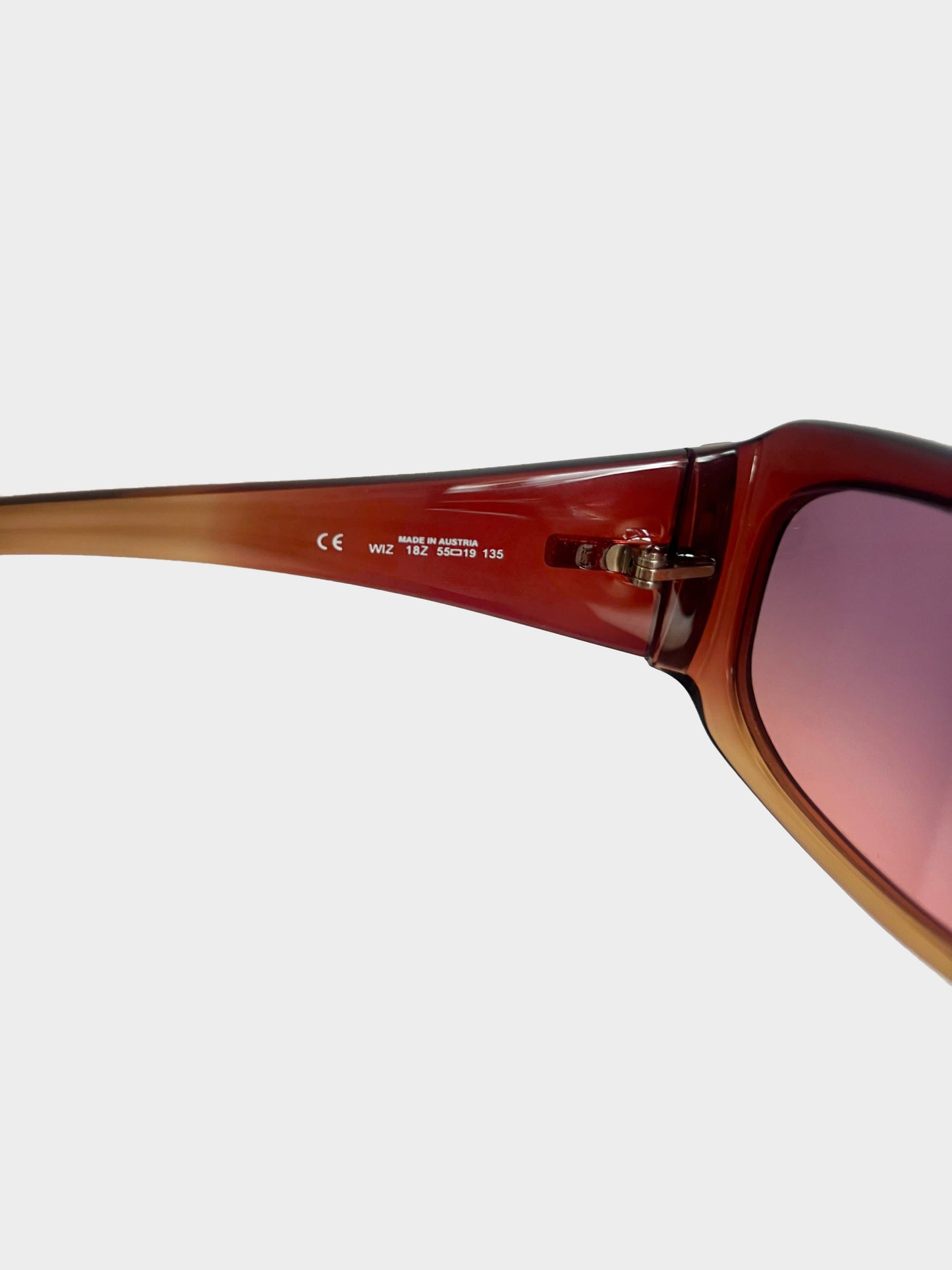 Christian Dior 2000s Gradient Brown Sunglasses