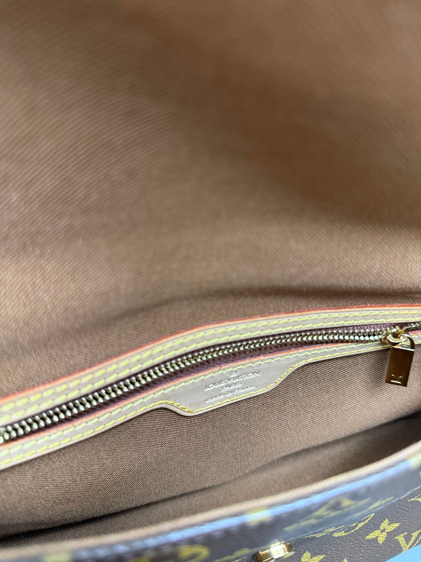 Louis Vuitton 1990s Brown Monogram Canvas Pochette Accessoires