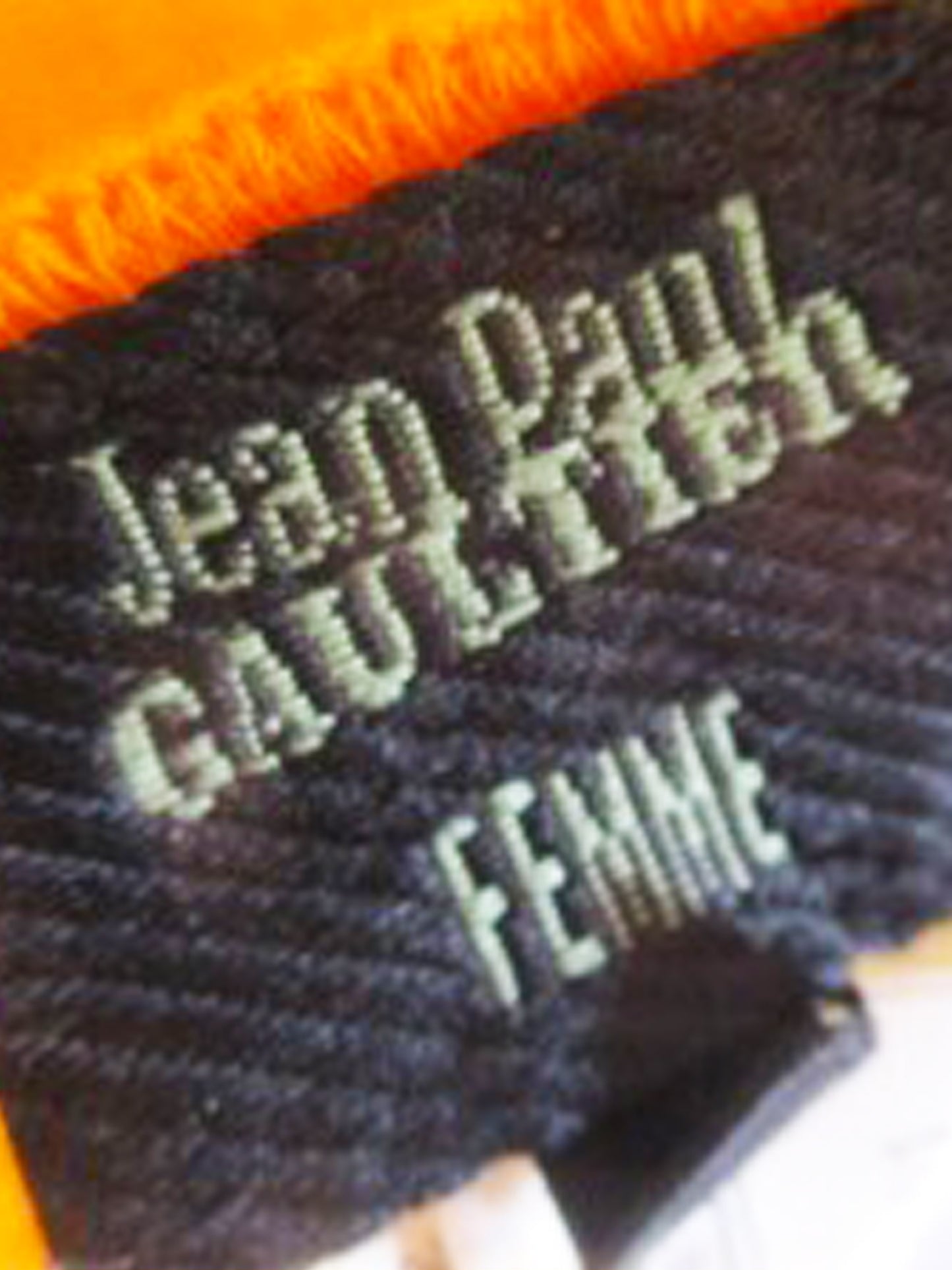 Jean Paul Gaultier Early 2000s Archival Orange Wrap-Around Dress