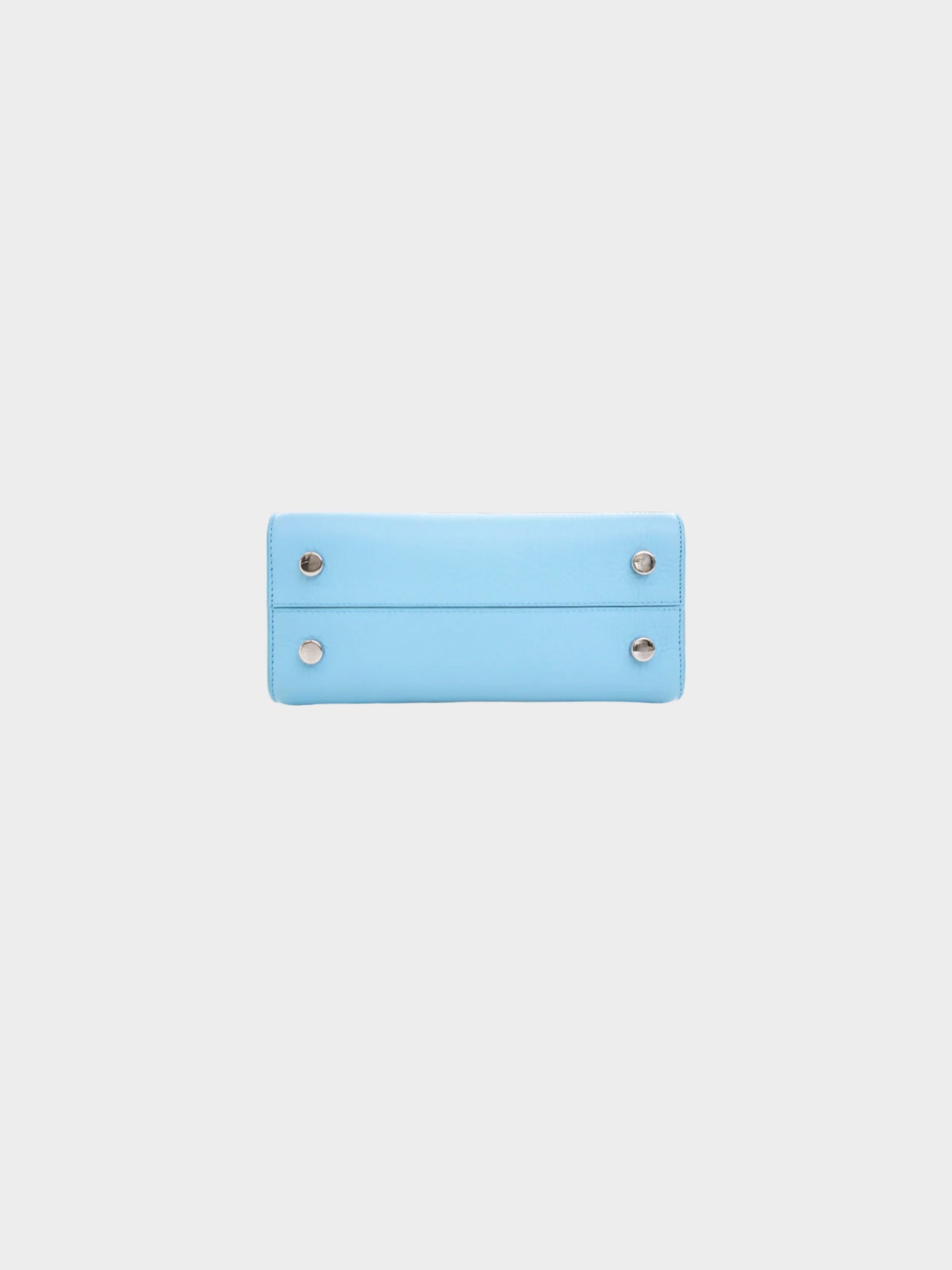 Christian Dior 2010s Light Blue Diorever Mini 2-Way Bag