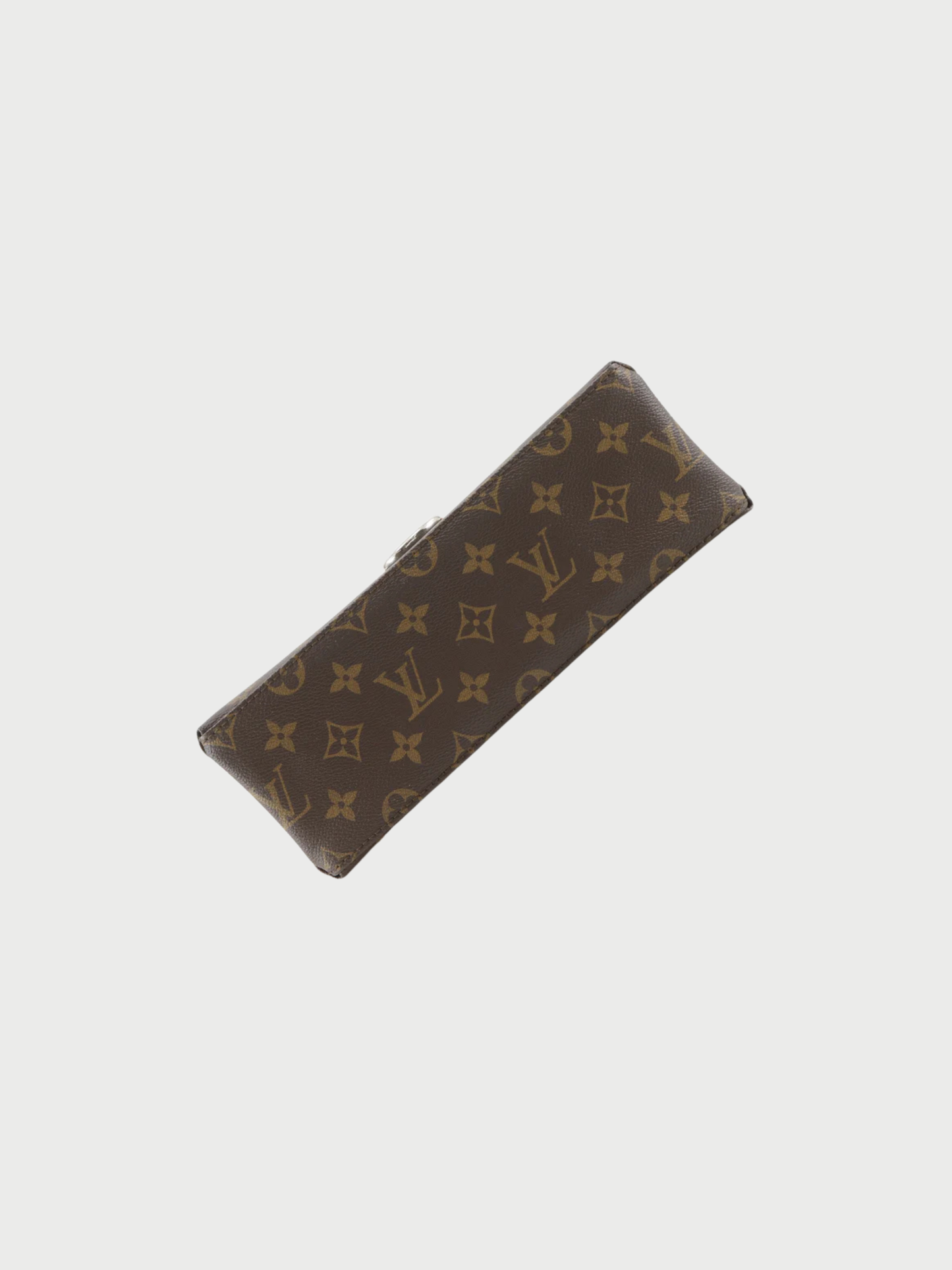 Louis Vuitton 2017 Brown Red Monogram Canvas Epi Leather Saint Michel Shoulder Bag