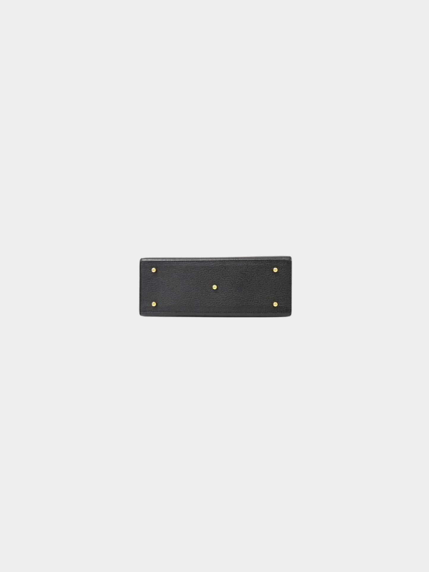 Gucci 2010s Black Pigskin Lady Lock 2-Way Bag