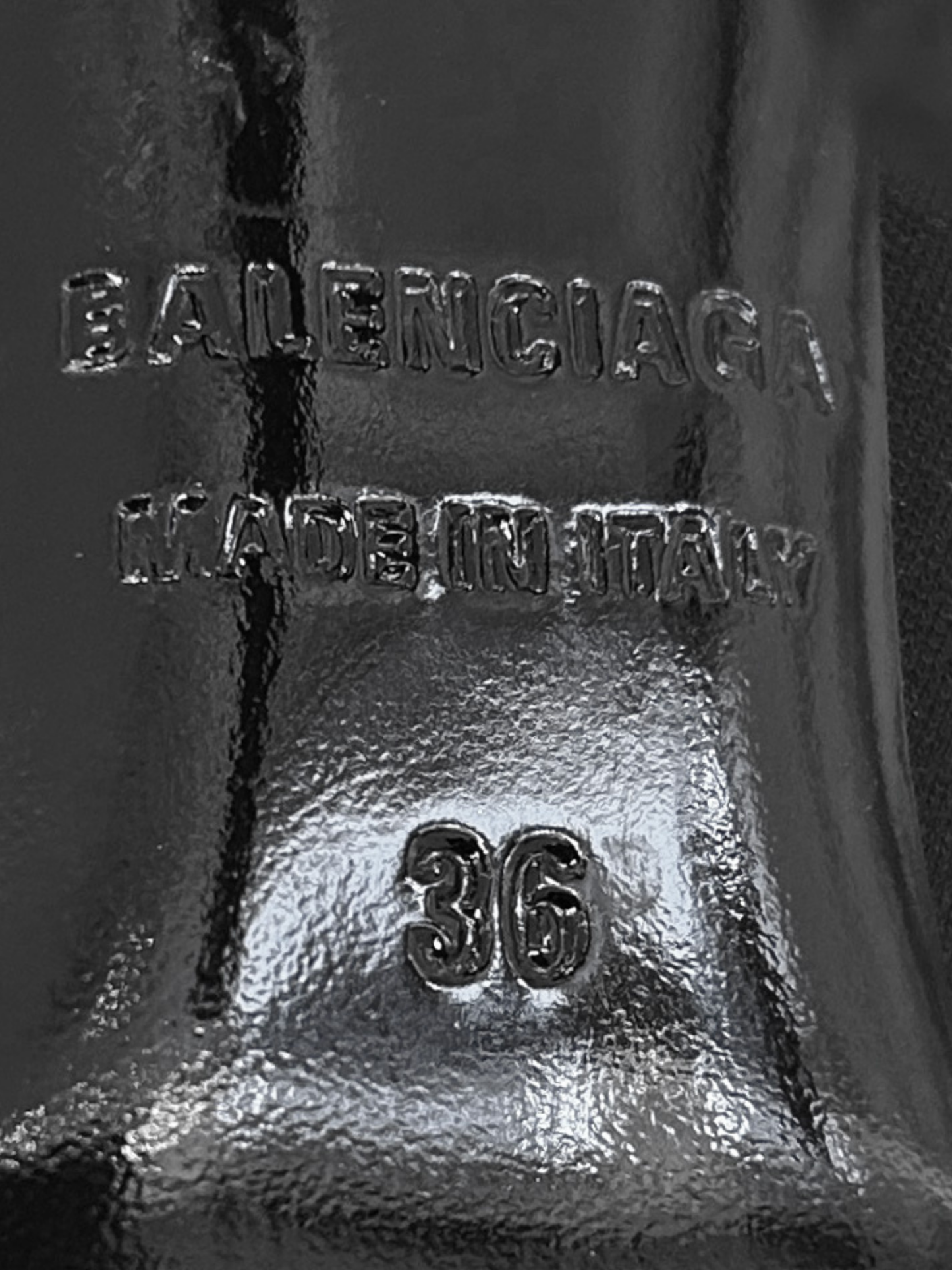 Balenciaga 2010s Black Stretch Fabric Knife Bootie