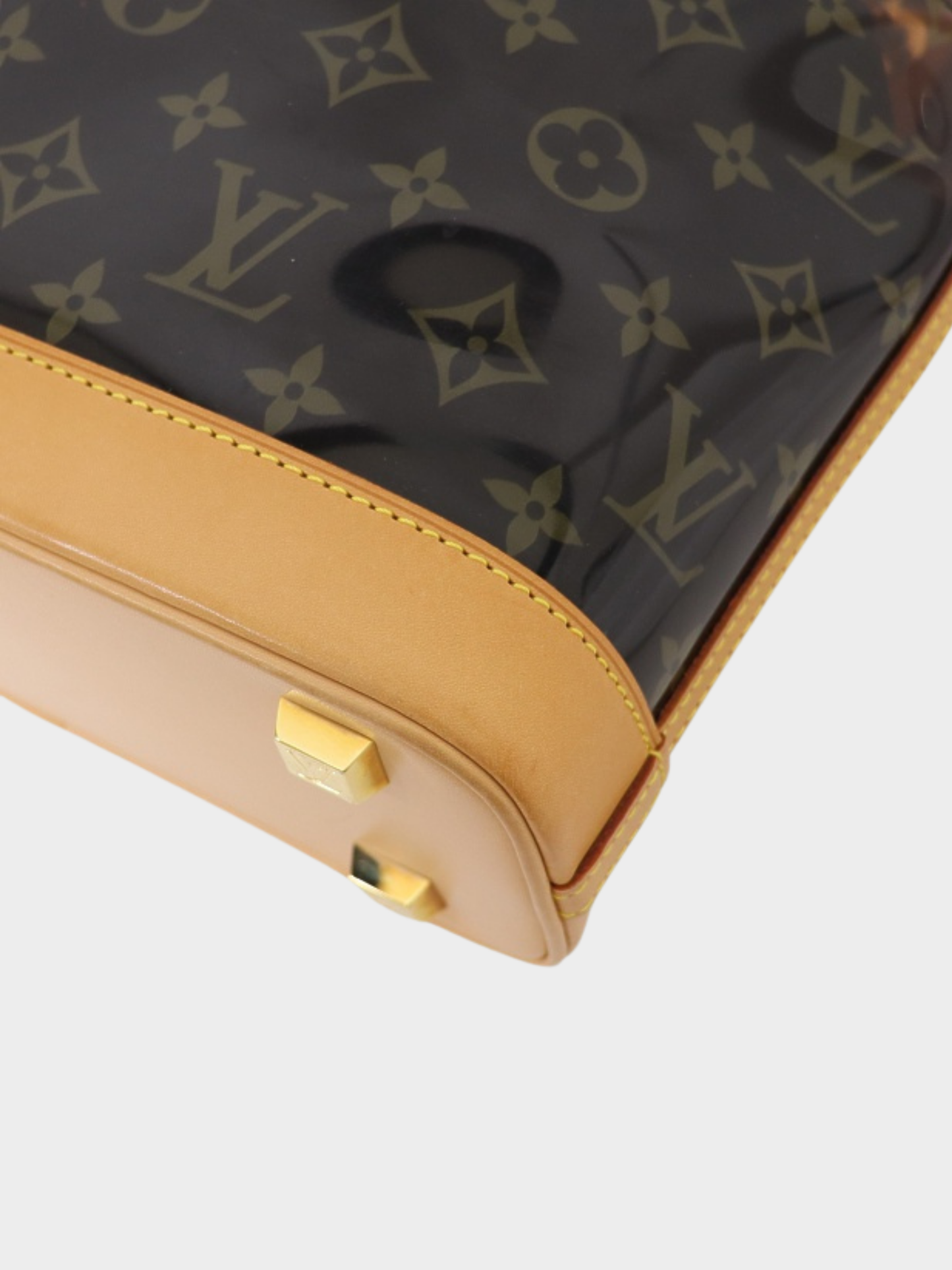 Louis Vuitton 2000s Brown Monogram Cabas Ambre PM Tote Bag