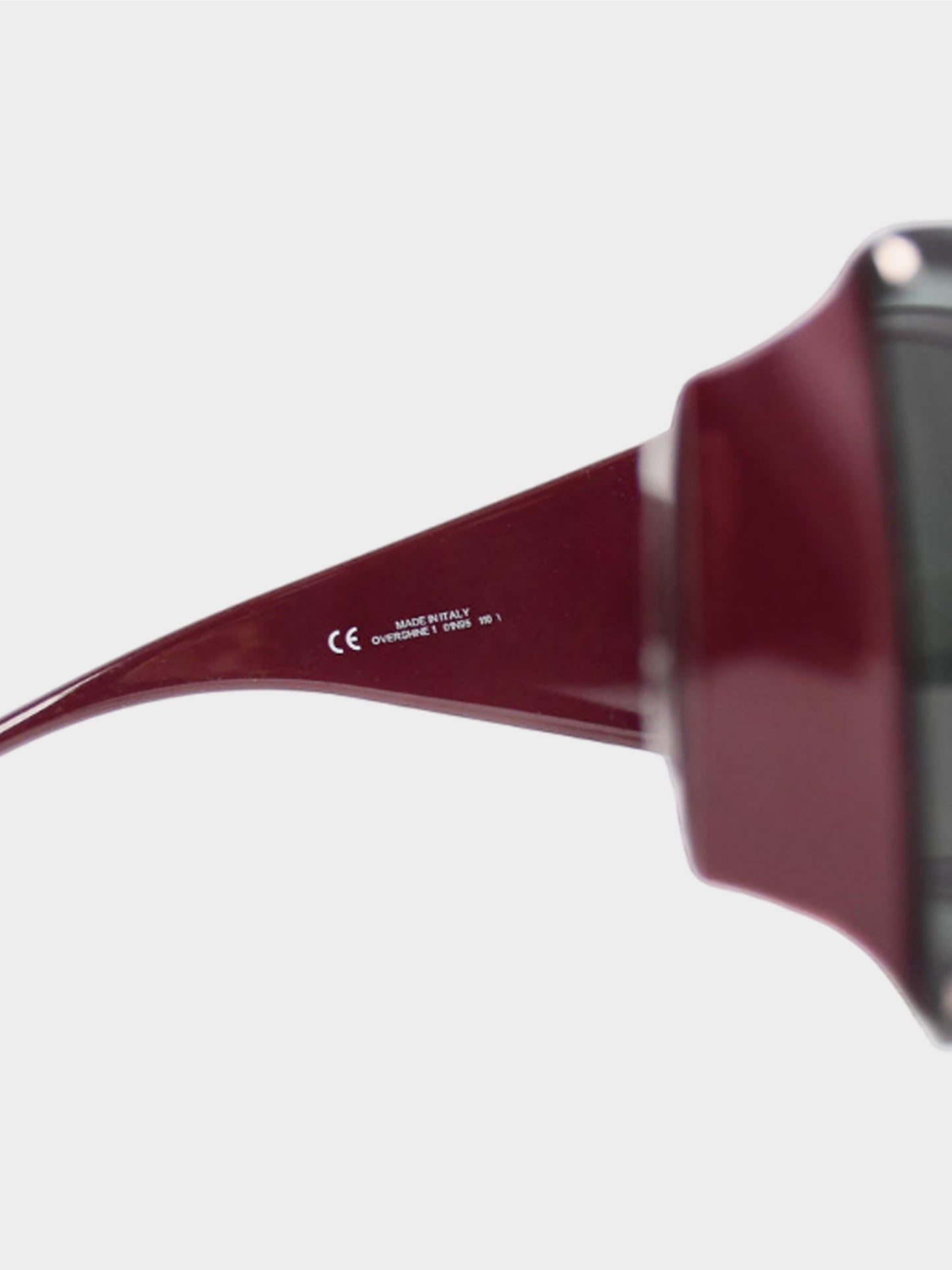 Christian Dior SS 2005 Burgundy Overshine 2 Sunglasses