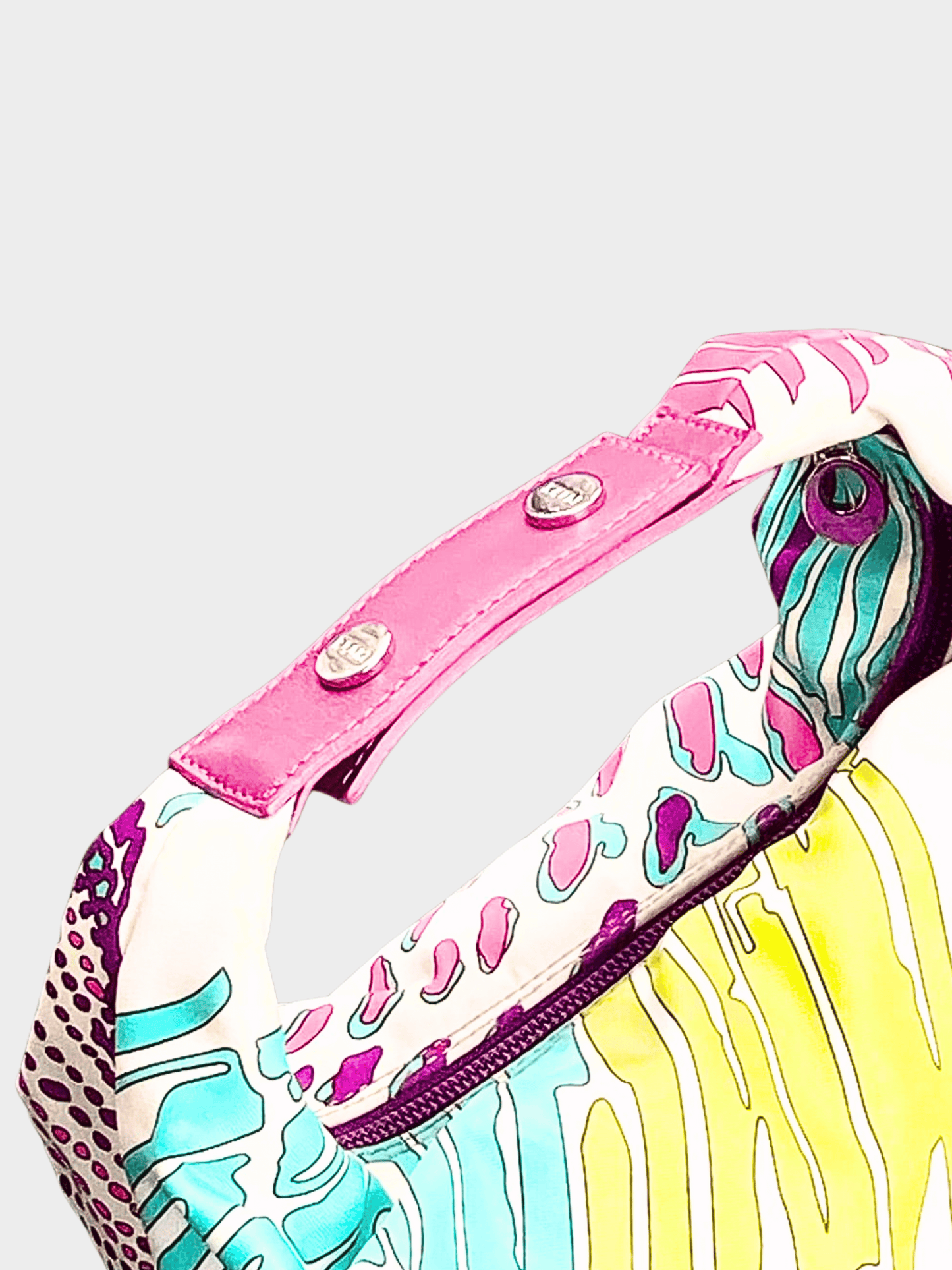 Emilio Pucci 2000s Printed Nylon Mini Bag