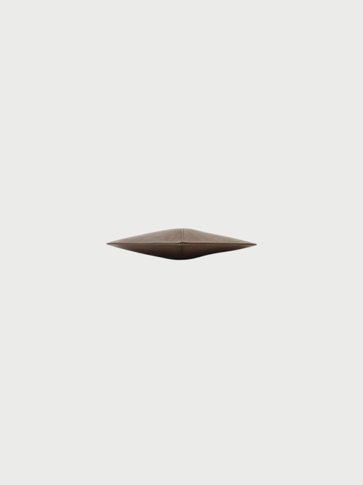 Louis Vuitton 2000s Mocha Epi Leather Pochette Demi Lune
