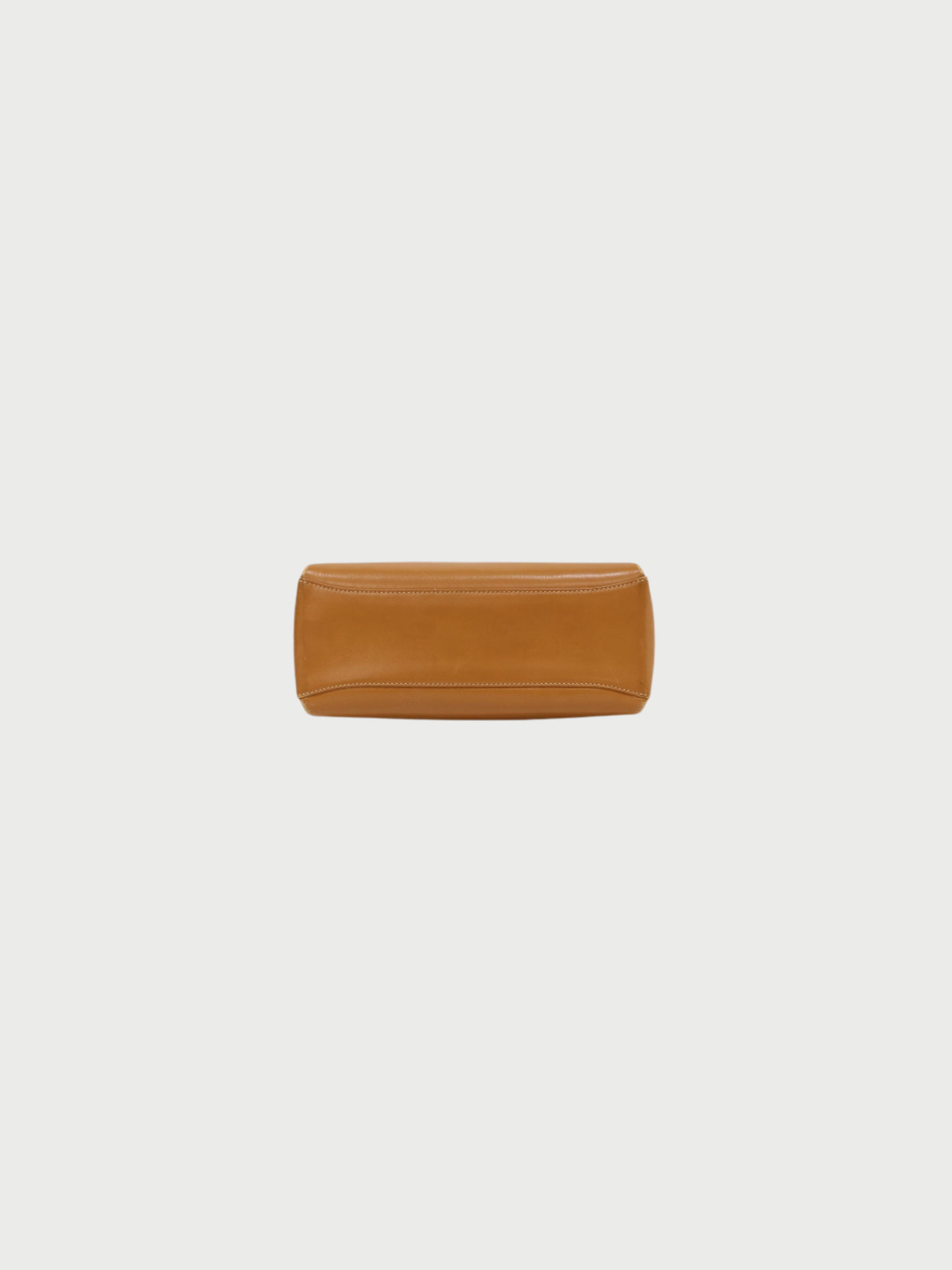 Gucci 1947 Brown Leather Bamboo Turn Lock Handbag