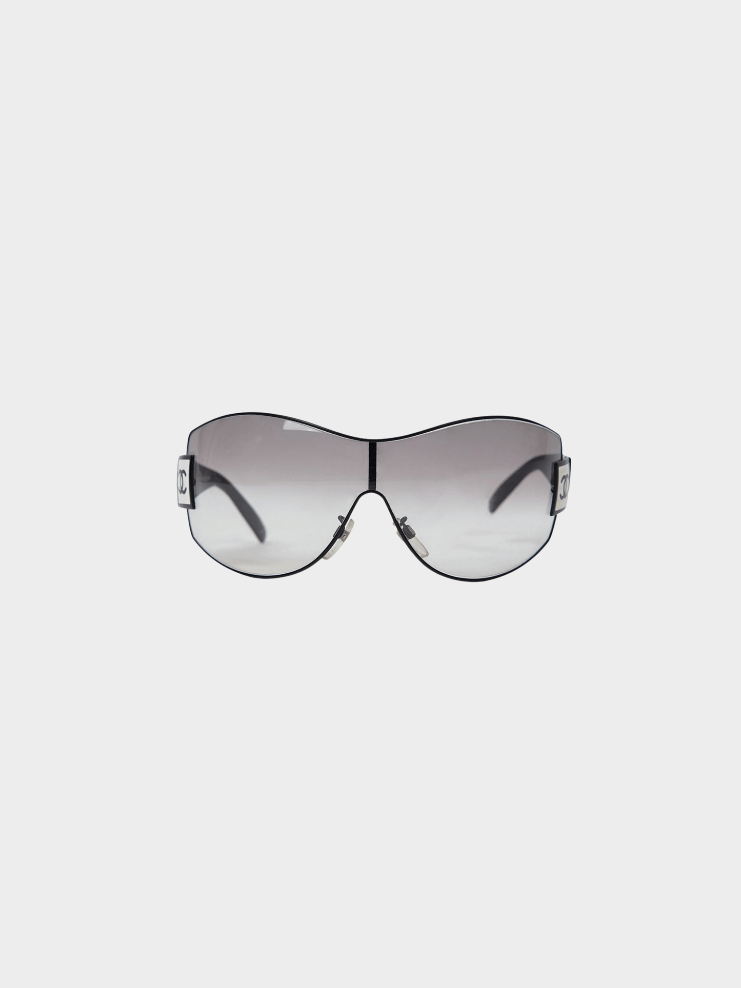 Chanel 2000s Oversized CC Sunglasses