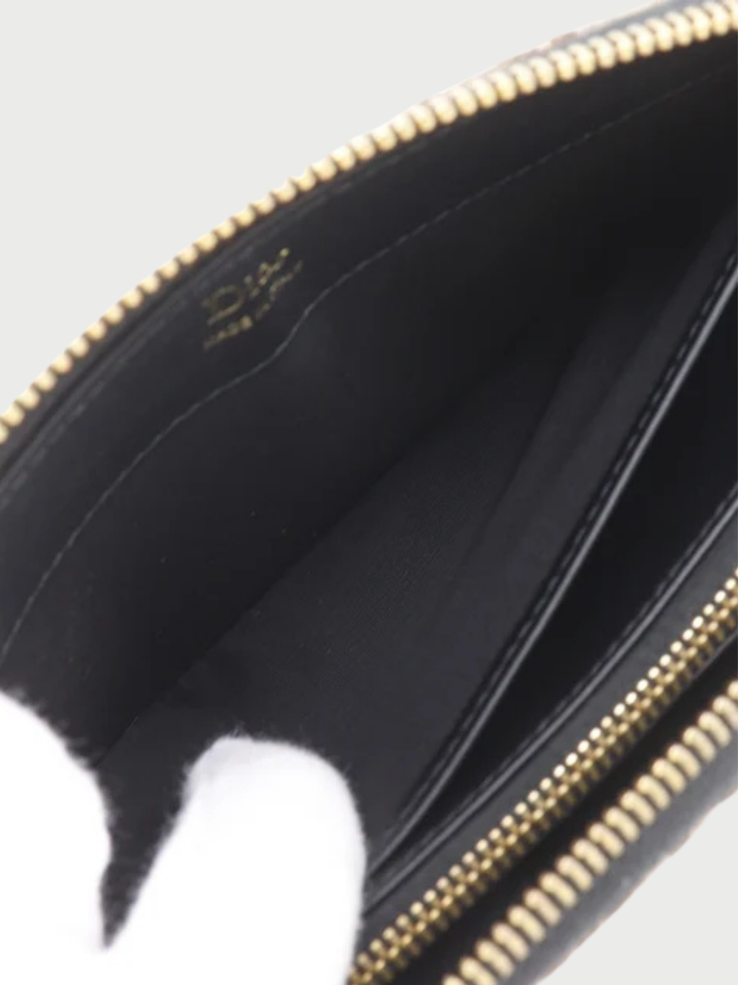 Christian Dior 2020s Brown Oblique Canvas Zip Around Long Wallet