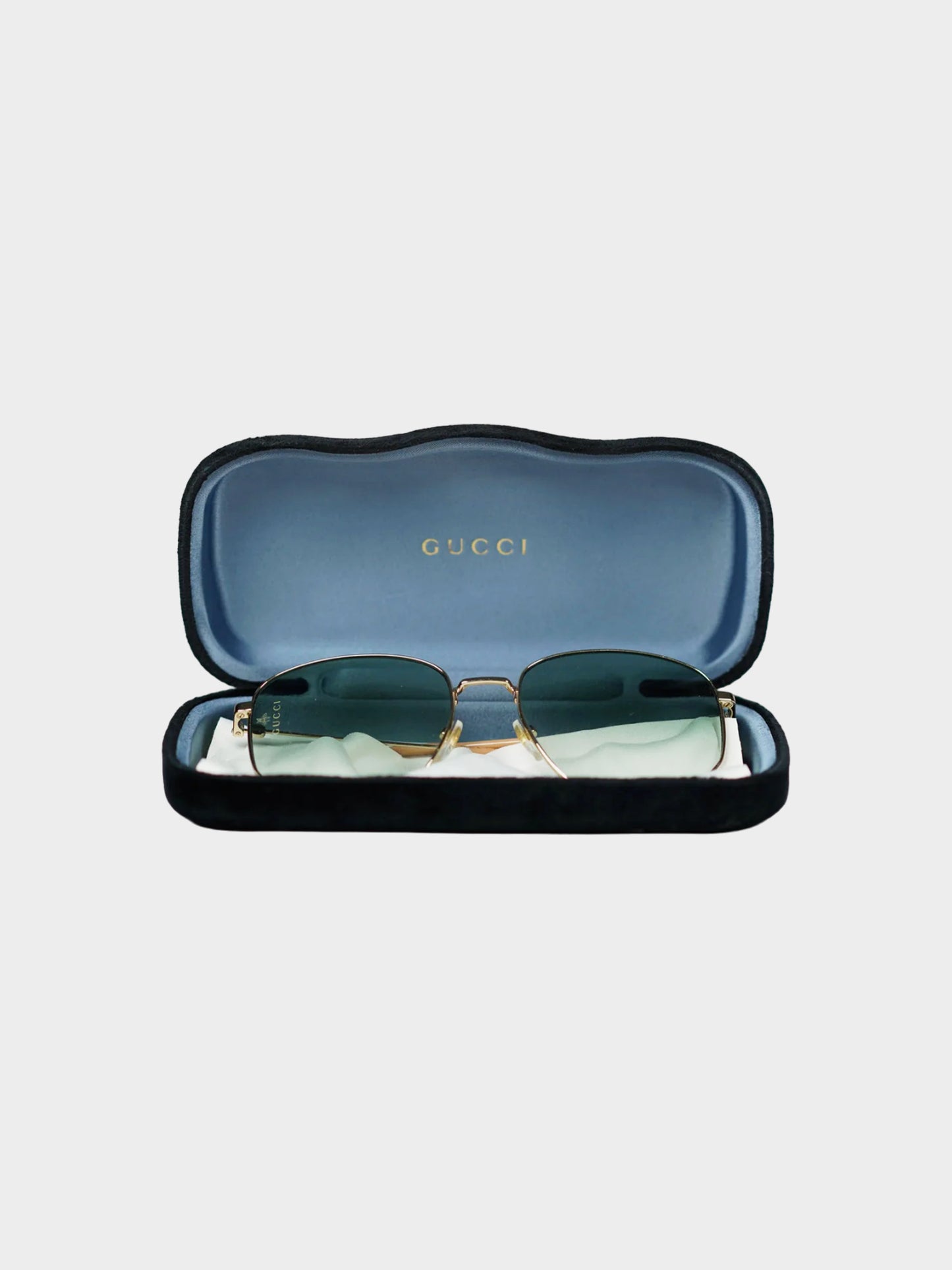 Gucci 2018 Metal Frame Hexagonal Sunglasses
