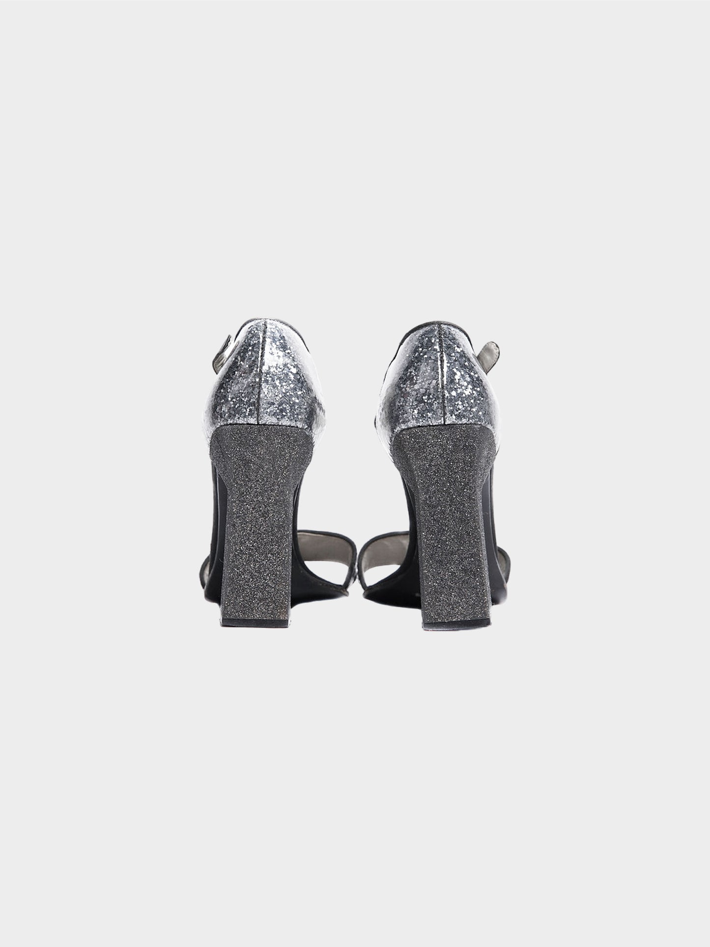 Miu Miu FW 1998 Glitter Heels