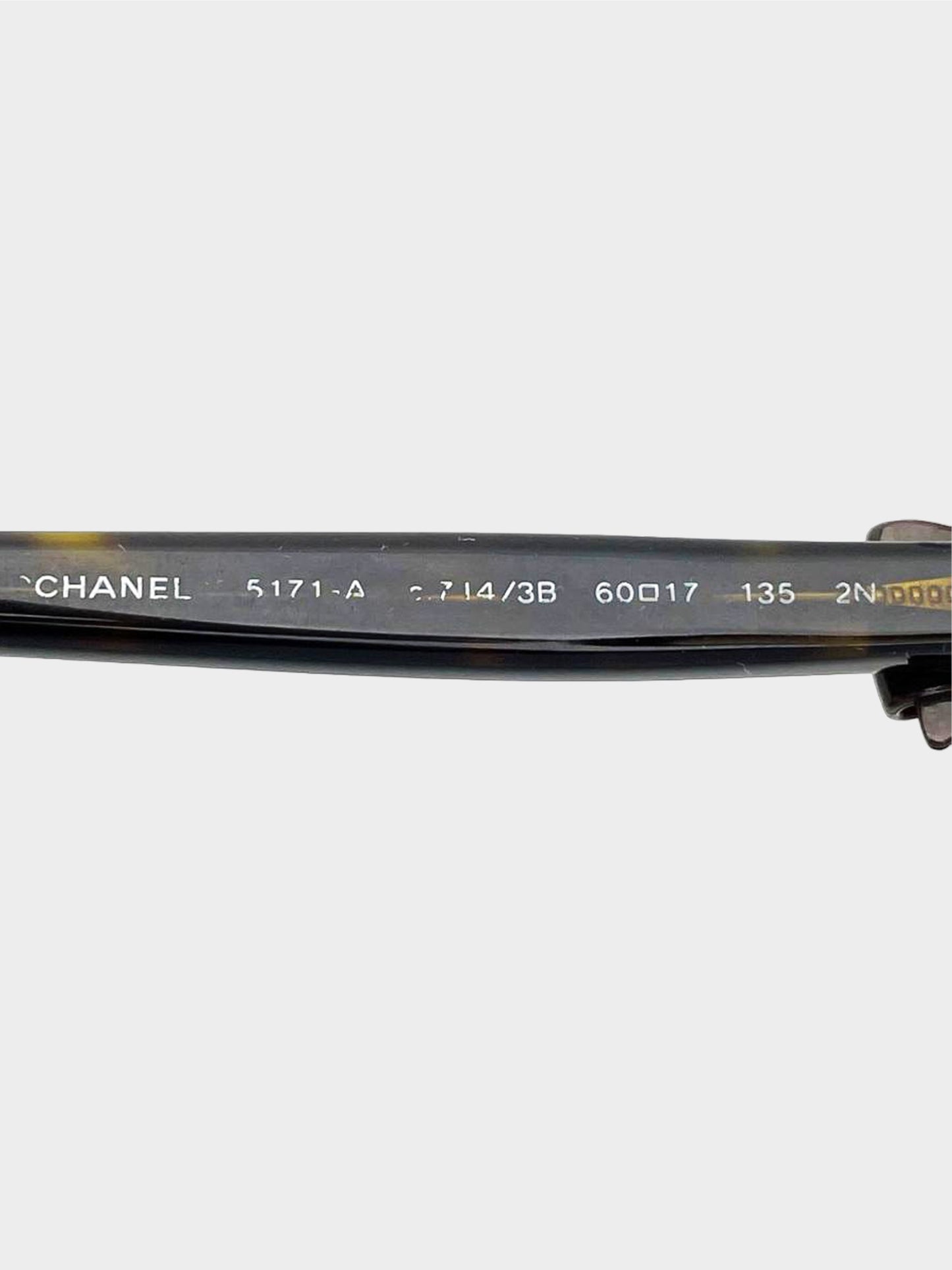 Chanel 2010s Tortoise CC Bow Sunglasses
