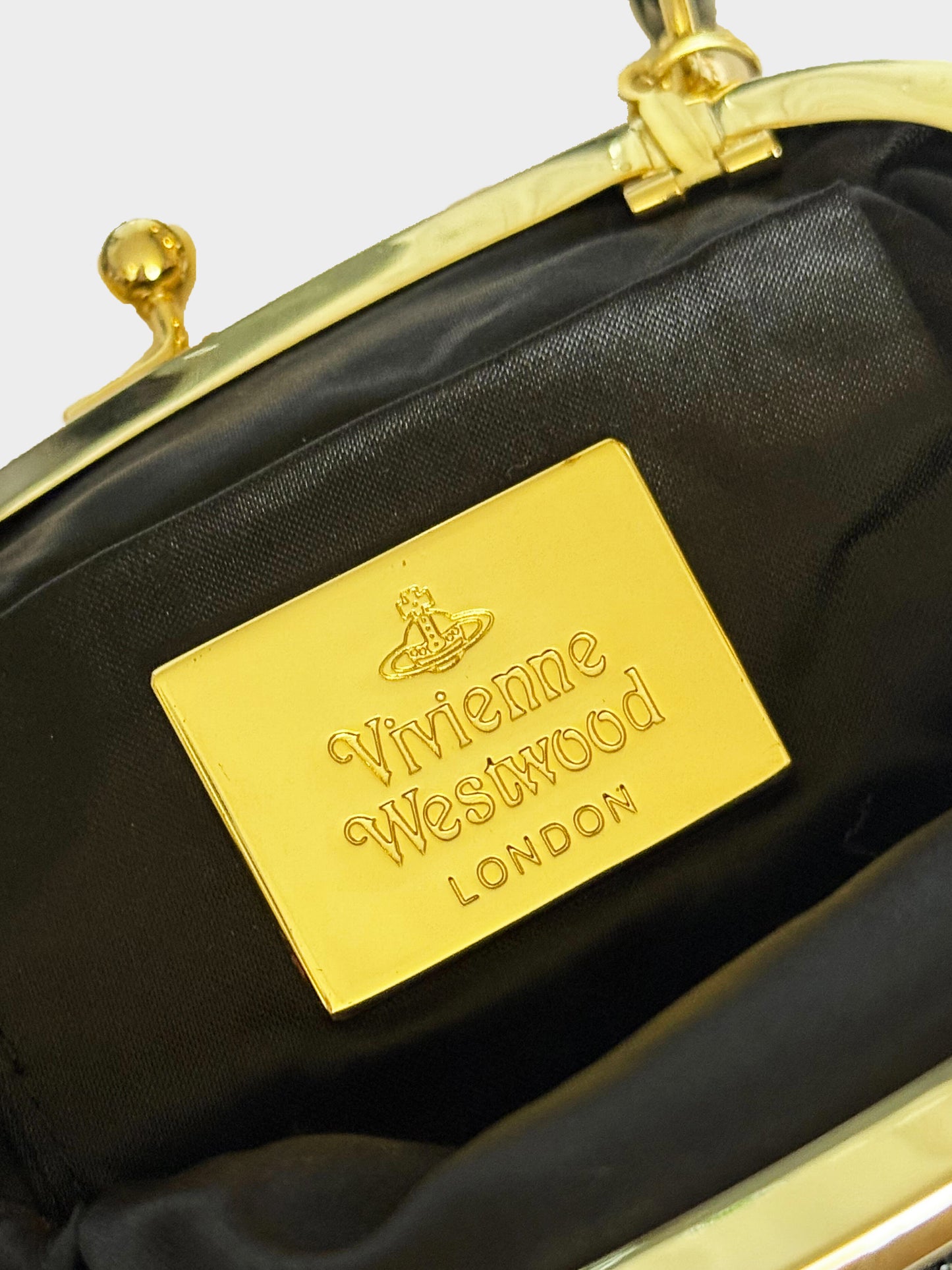 Vivienne Westwood 2000s Beaded Kisslock Evening Bag