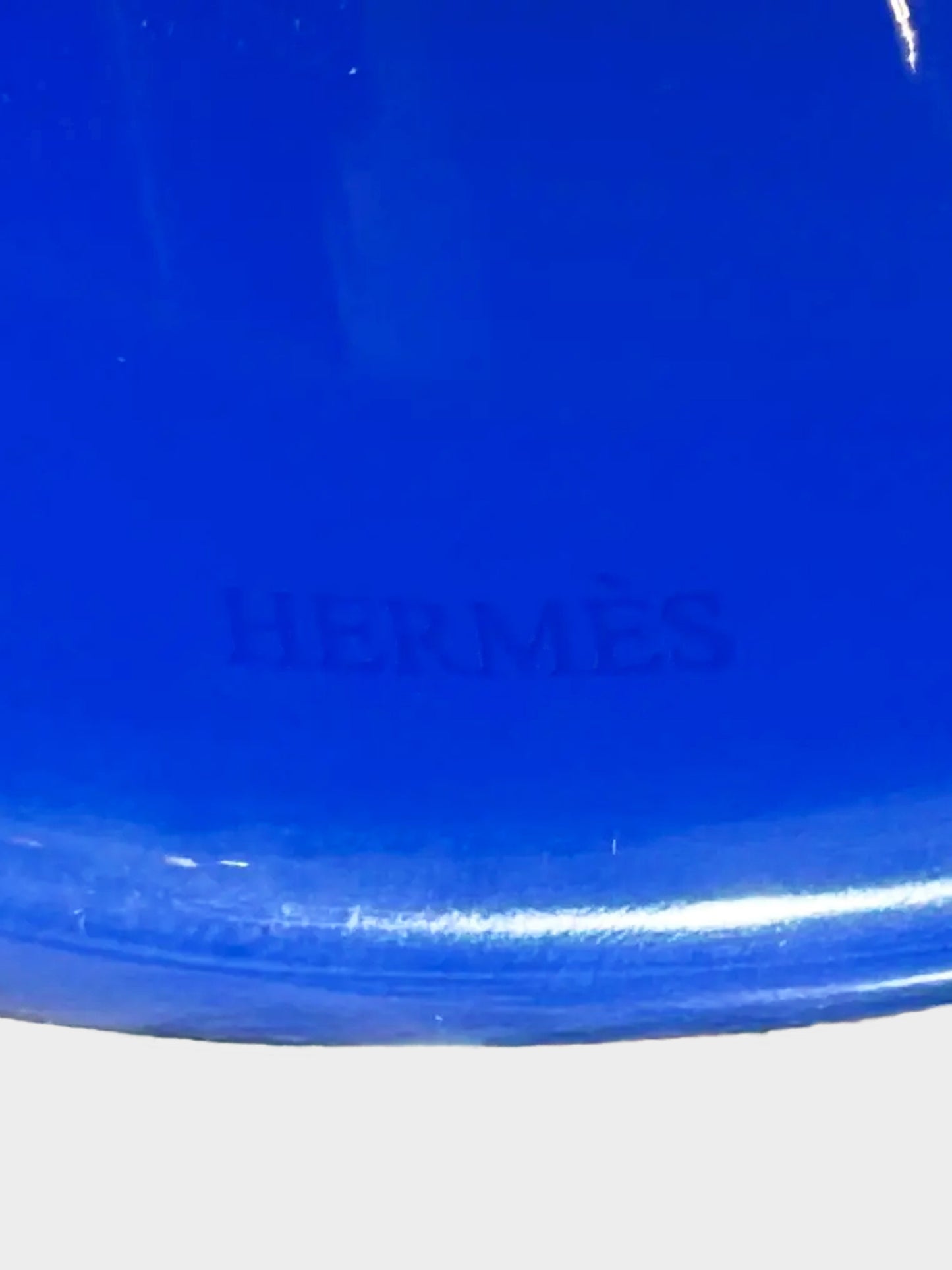 Hermès 2020s Color Block Lucite Wide Bangle