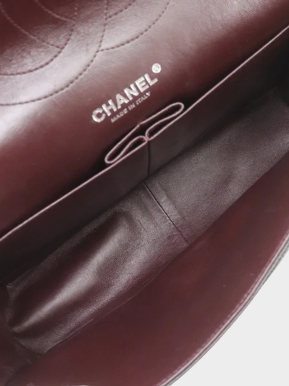 Chanel 2011 Black Caviar Leather Classic Double Flap Chain Shoulder Bag