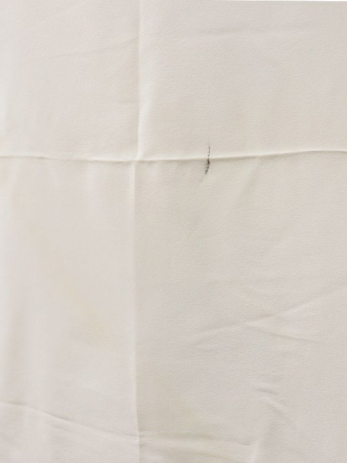 Chanel 2000s White Navy Silk COCO Scarf