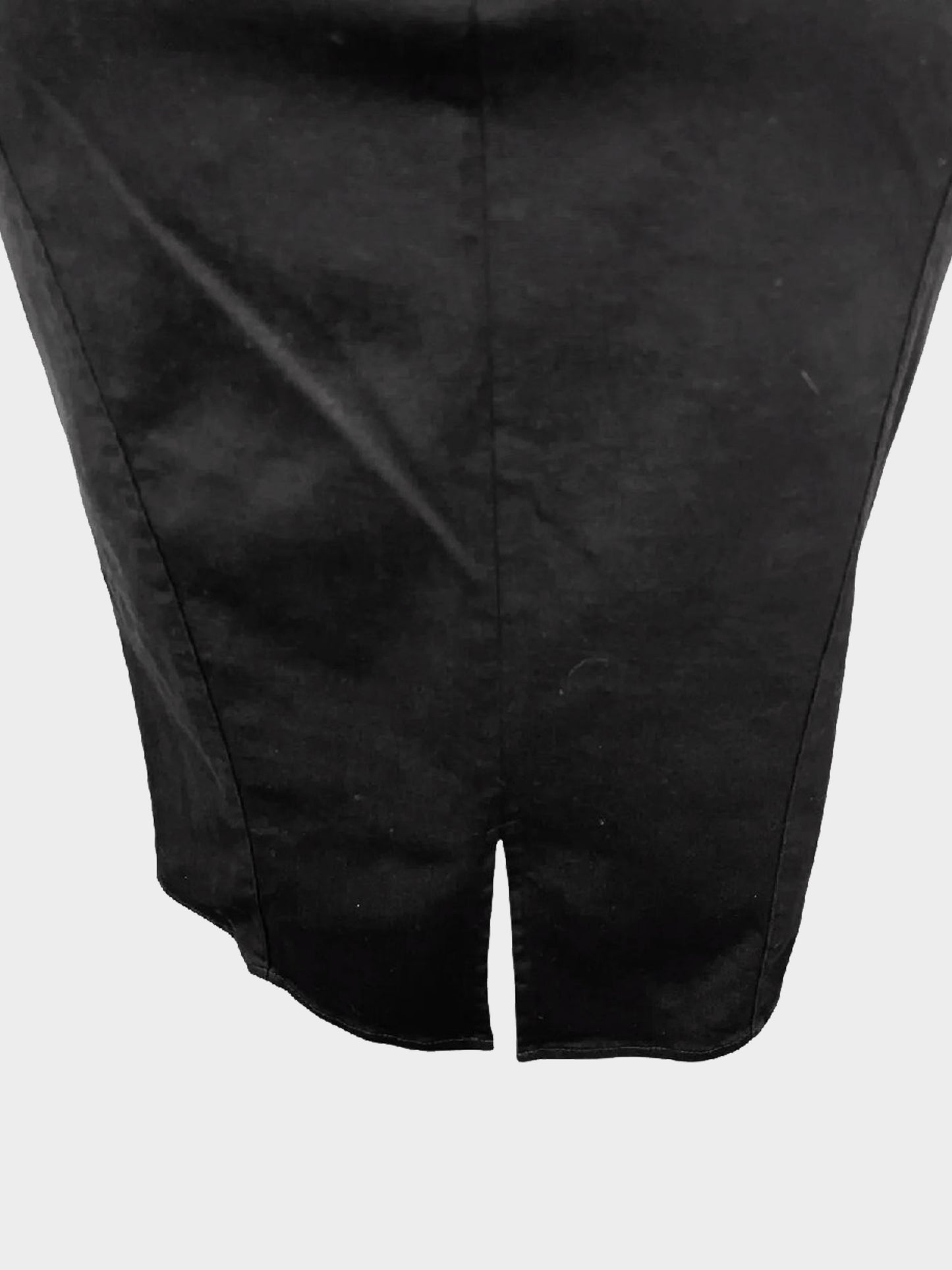 Dolce and Gabbana 2000s Black Fitted Cotton Dress