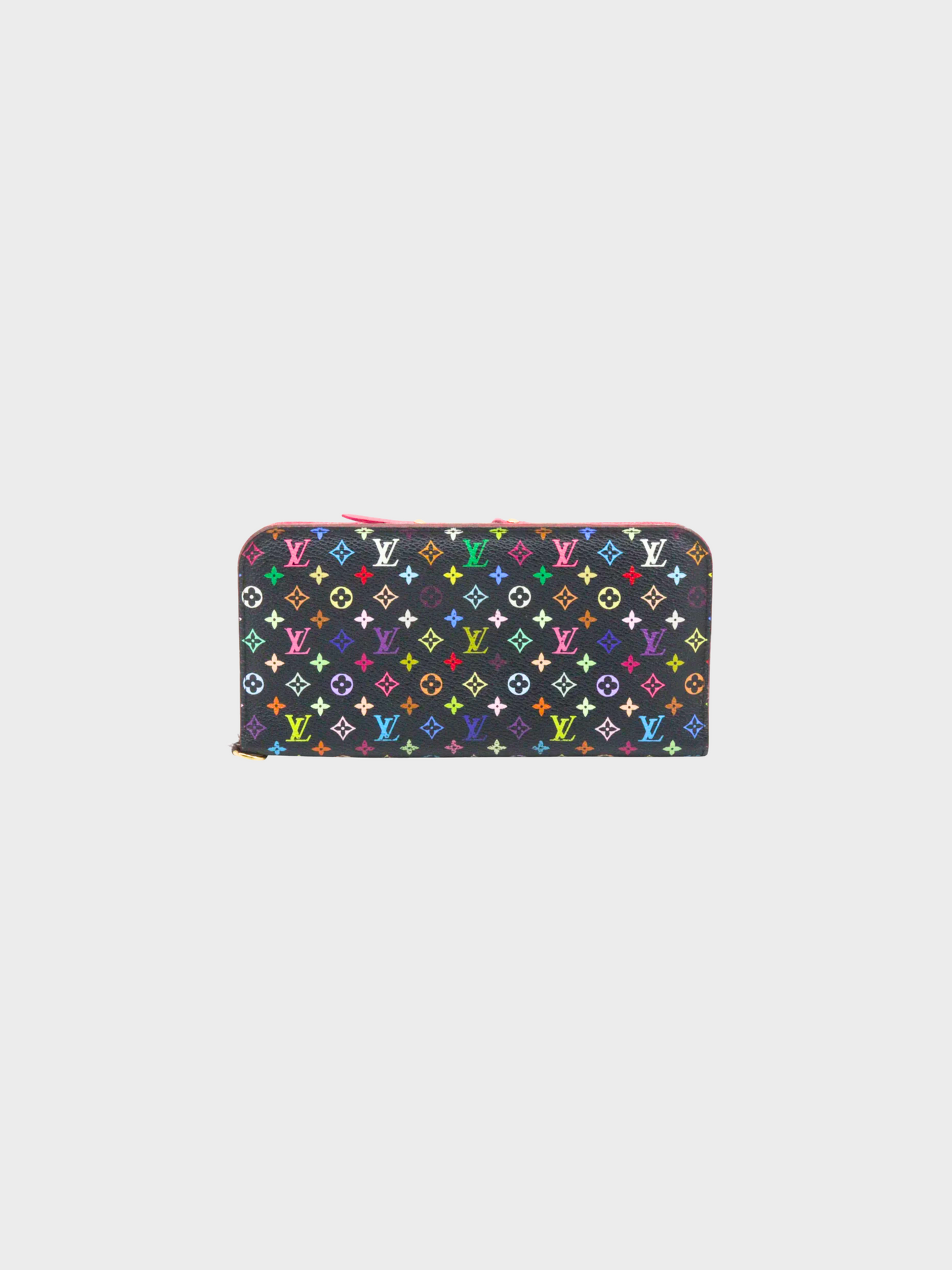 Louis Vuitton 2009 Takashi Murakami Black Long Wallet