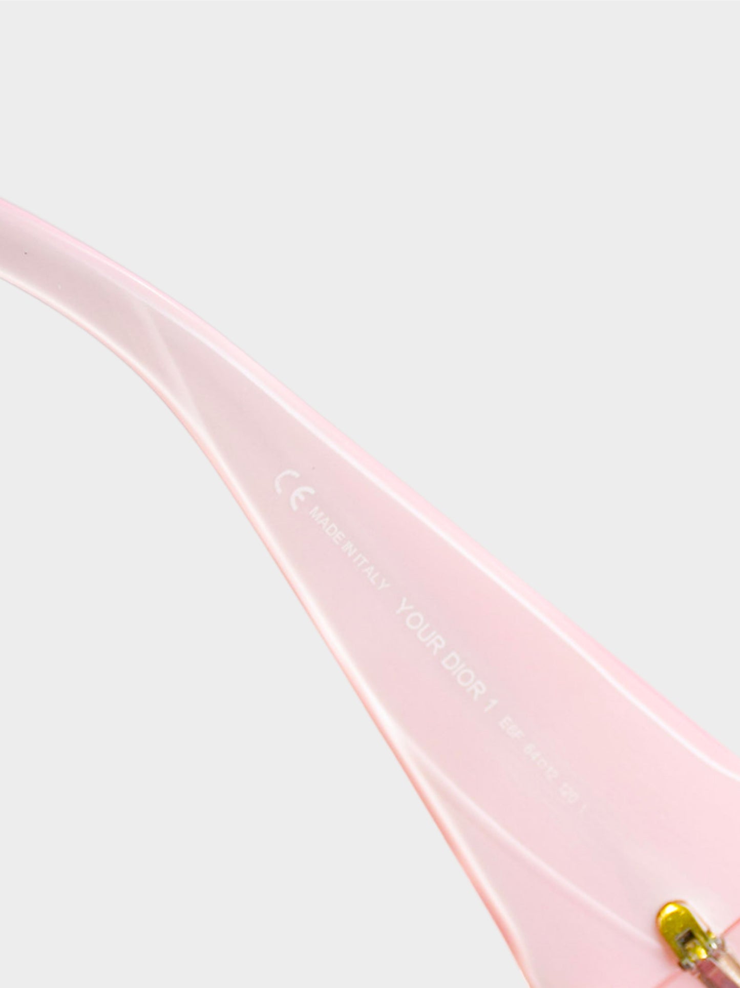 Christian Dior 2000s Powder Pink Your Dior 1 Sunglasses