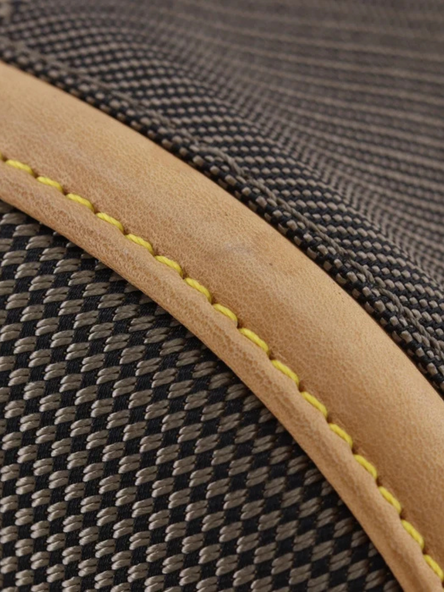 Louis Vuitton 2003 Tail Brown Damier Jean Canvas Peony Backpack