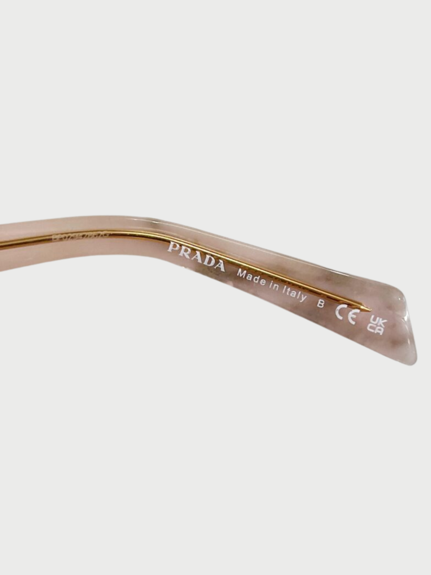 Prada 2020s Pink Acetate SPR 26Z Sunglasses