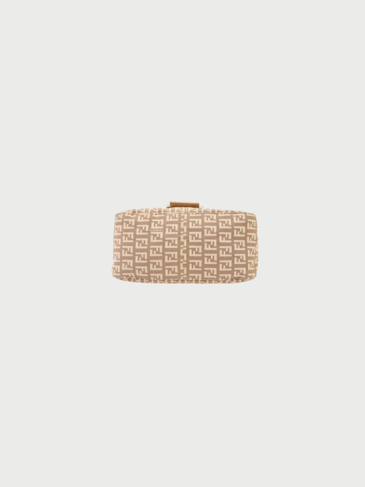Fendi 2000s Pink Zucchino Mini Mamma Baguette Bag