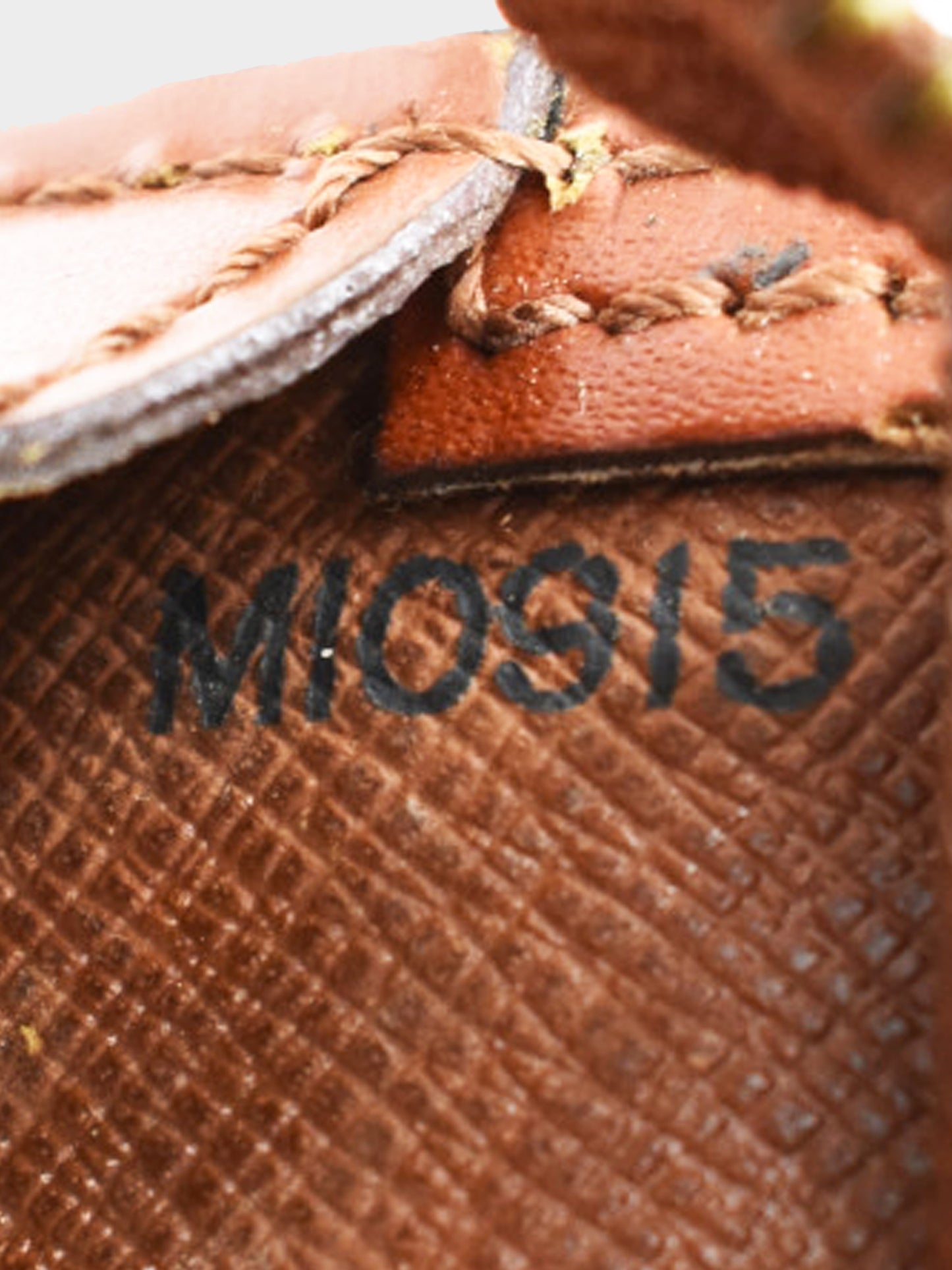 Louis Vuitton 1995 Kenya Brown Epi Sac Triangle Handbag