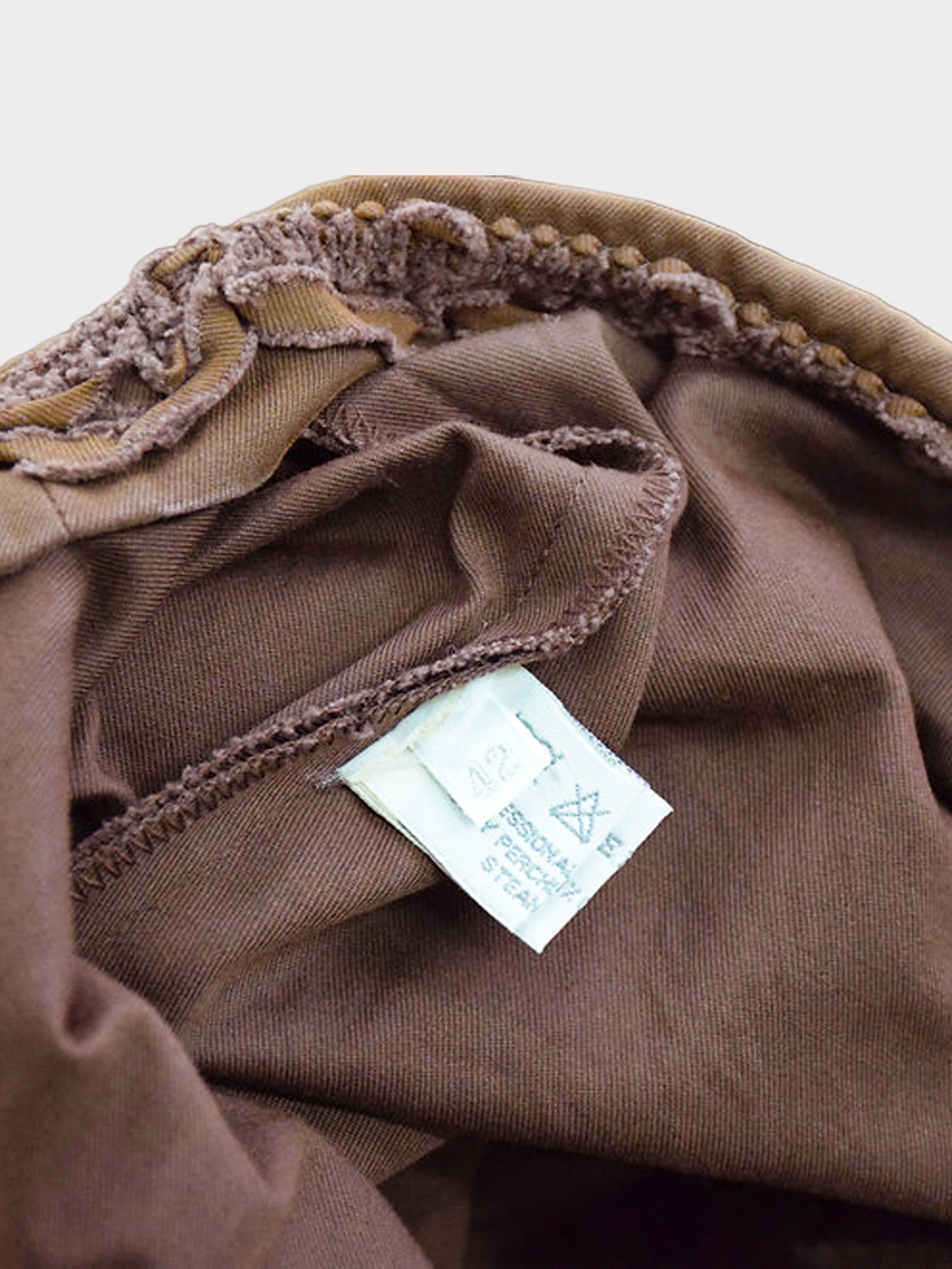 Miu Miu SS 1999 Brown Polo Dress