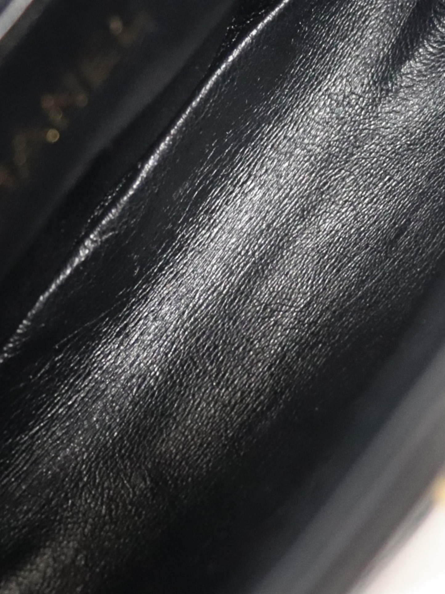 Chanel 1990s Black Lambskin Matelassé Tassel Chain Shoulder Bag
