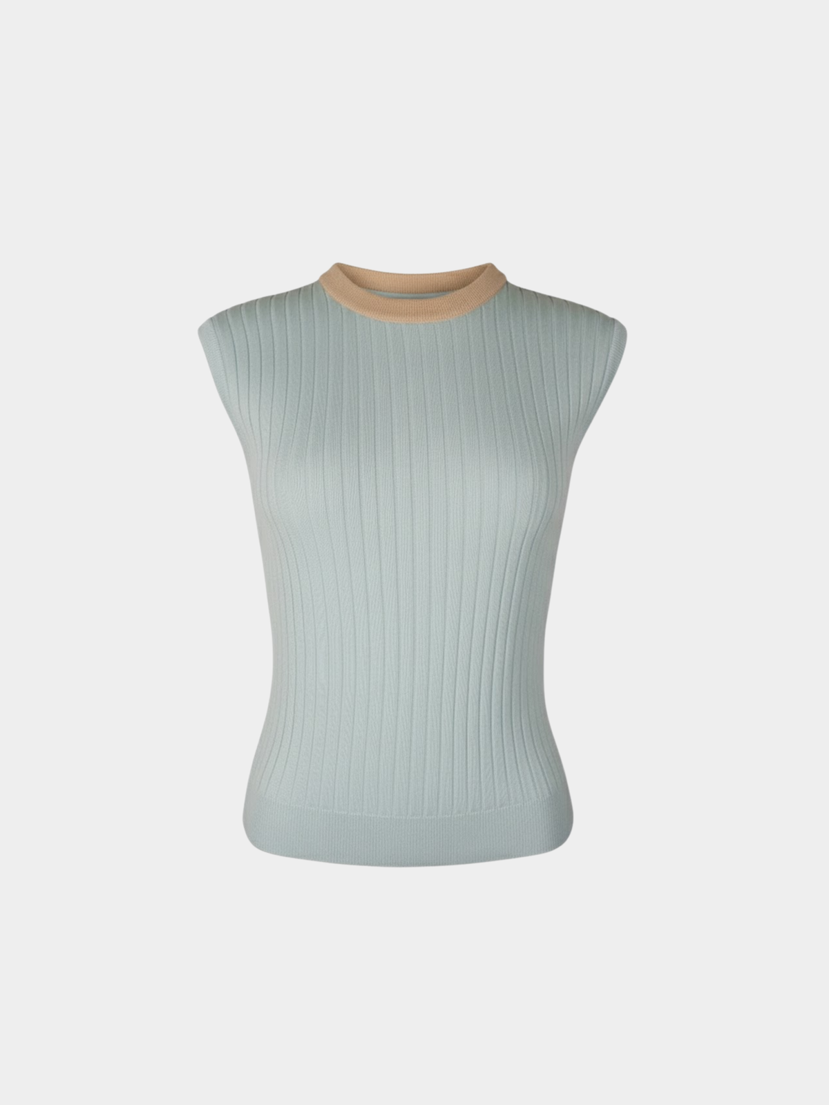 Chanel 1990s Light Blue and Orange Ensemble Cardigan