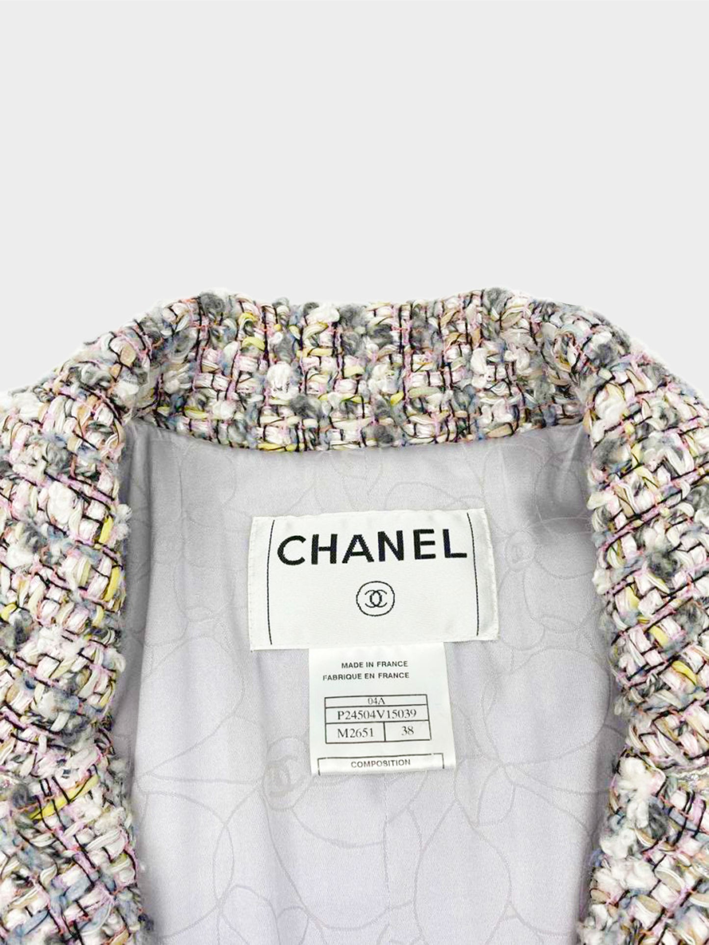 Chanel Fall 2004 Raw-Edge Tweed 3-Piece Set