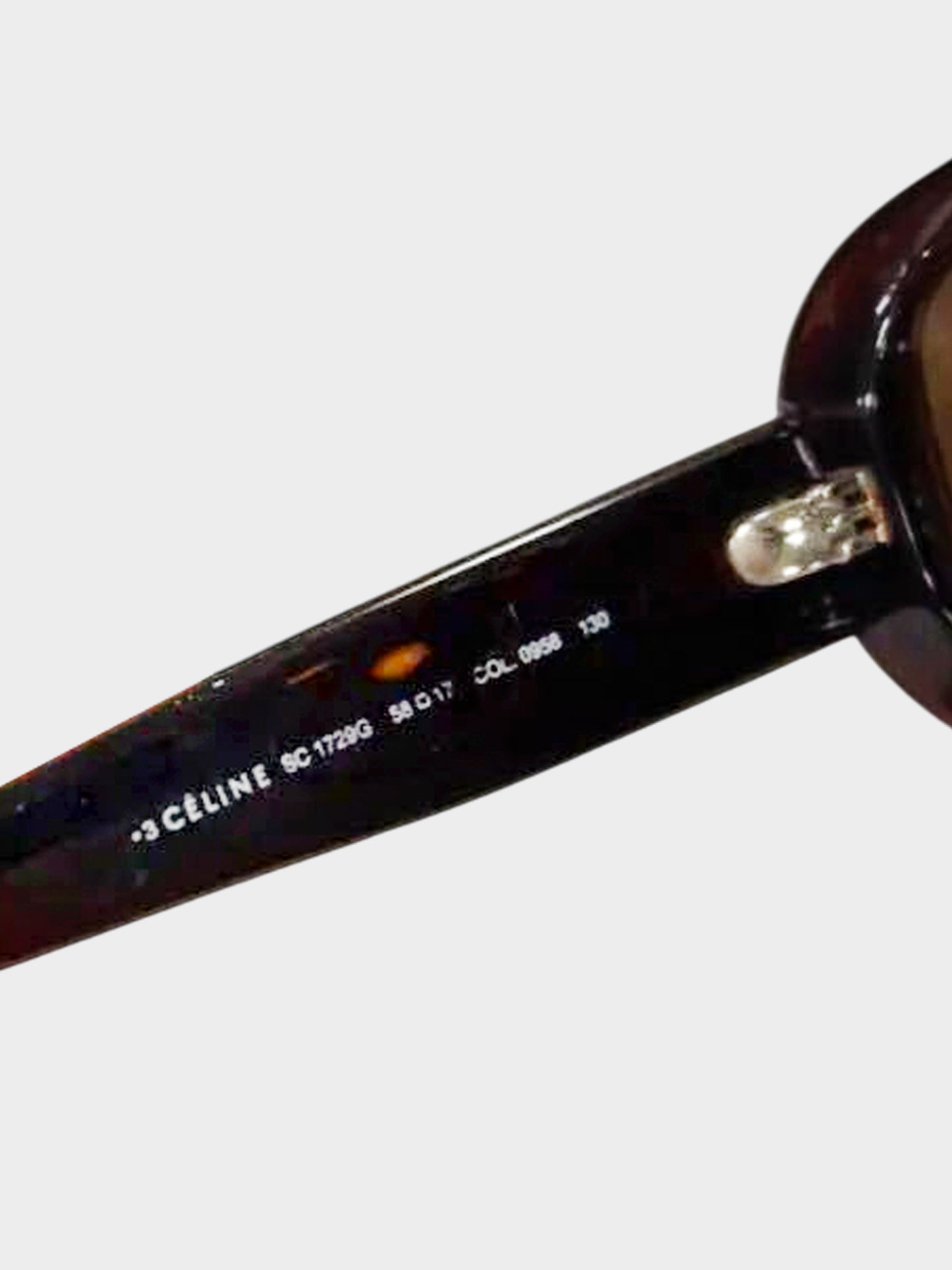 Celine 2010s Brown Triomphe Sunglasses