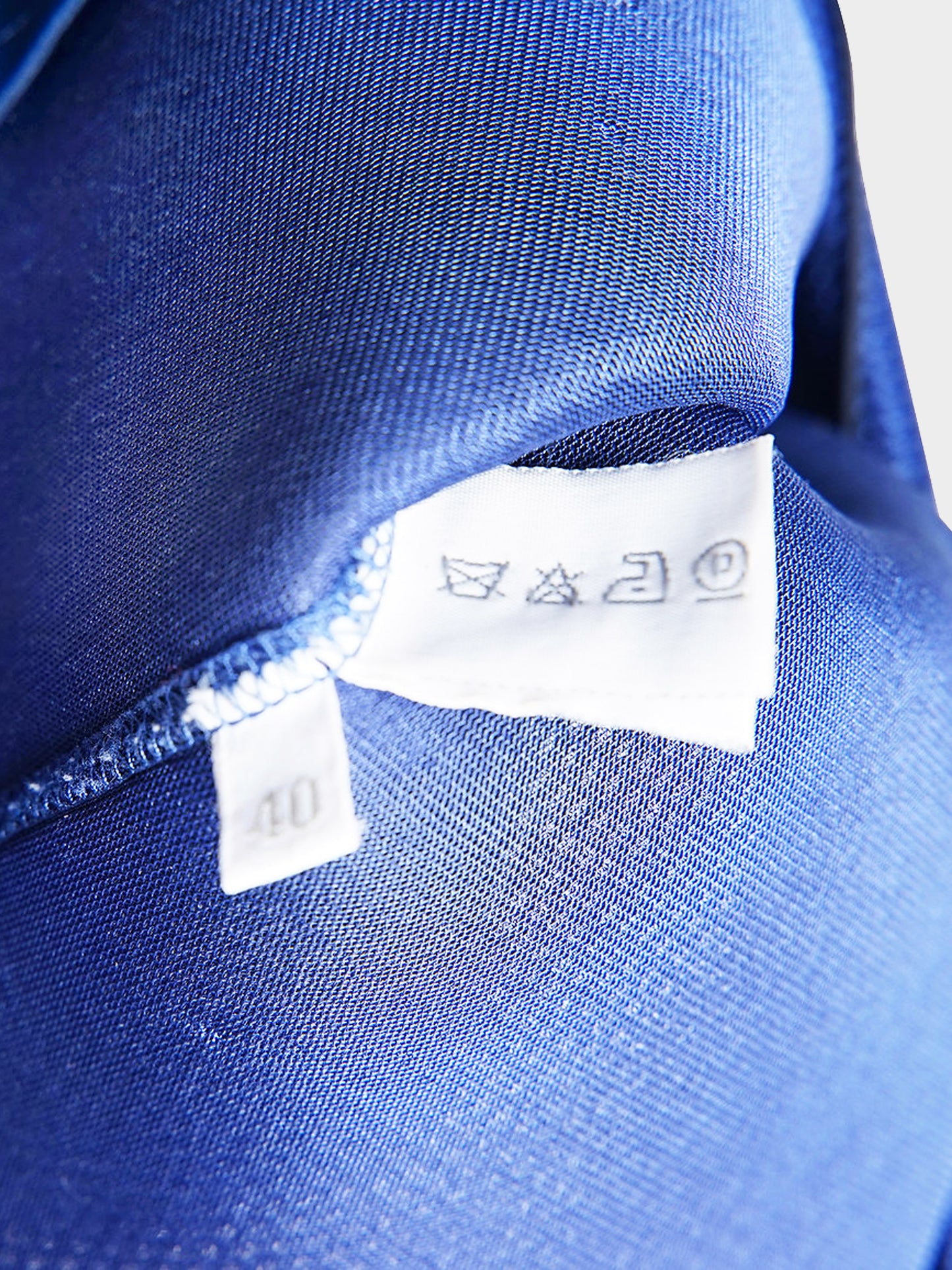 Miu Miu SS 1999 Grey and Blue Nylon Mesh Jacket