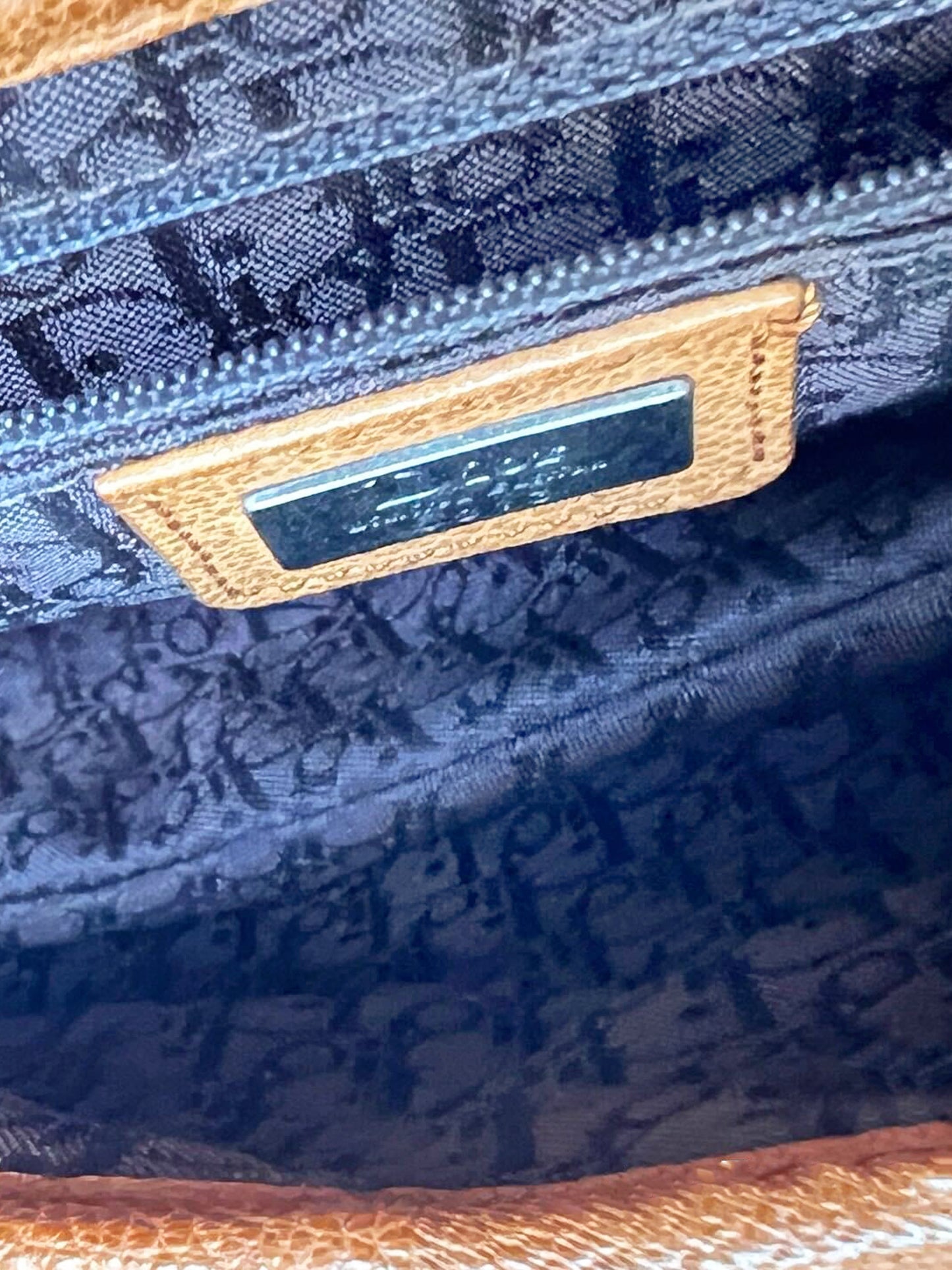 Christian Dior by John Galliano 2006 Limited Edition Brown Suede Saddle Bag with Metal Embellishments