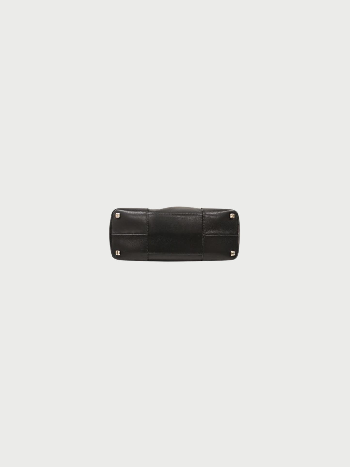 Loewe 2000s Black Leather Fusta Bag
